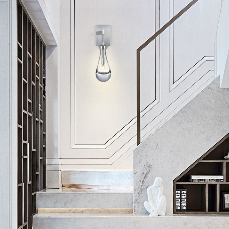 Raindrop Sconce Rod & Cord-wall sconce for bedroom,wall sconce for dining room,wall sconce for stairways,wall sconce for foyer,wall sconce for bathrooms,wall sconce for kitchen,wall sconce for living room-Blushlighting