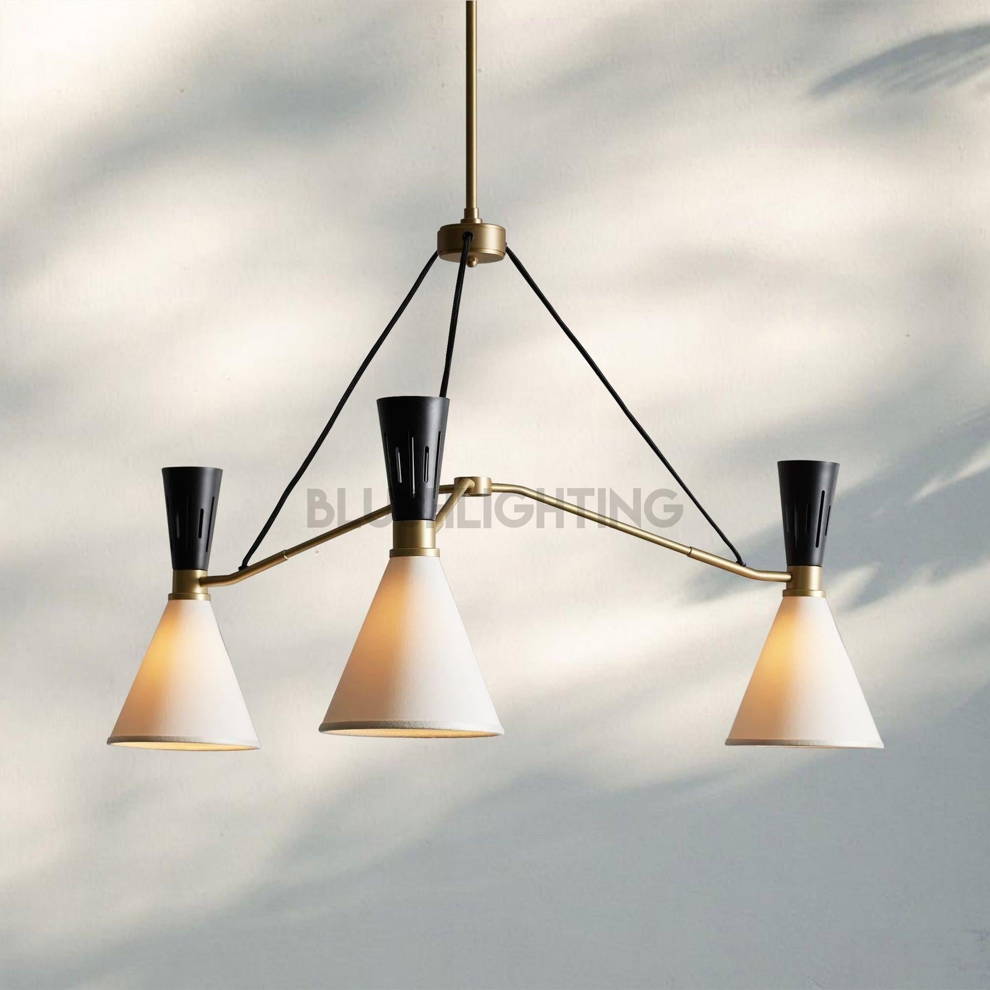 Ramsey 3/5 Lights Round Chandelier - 3 - LightBlushlighting