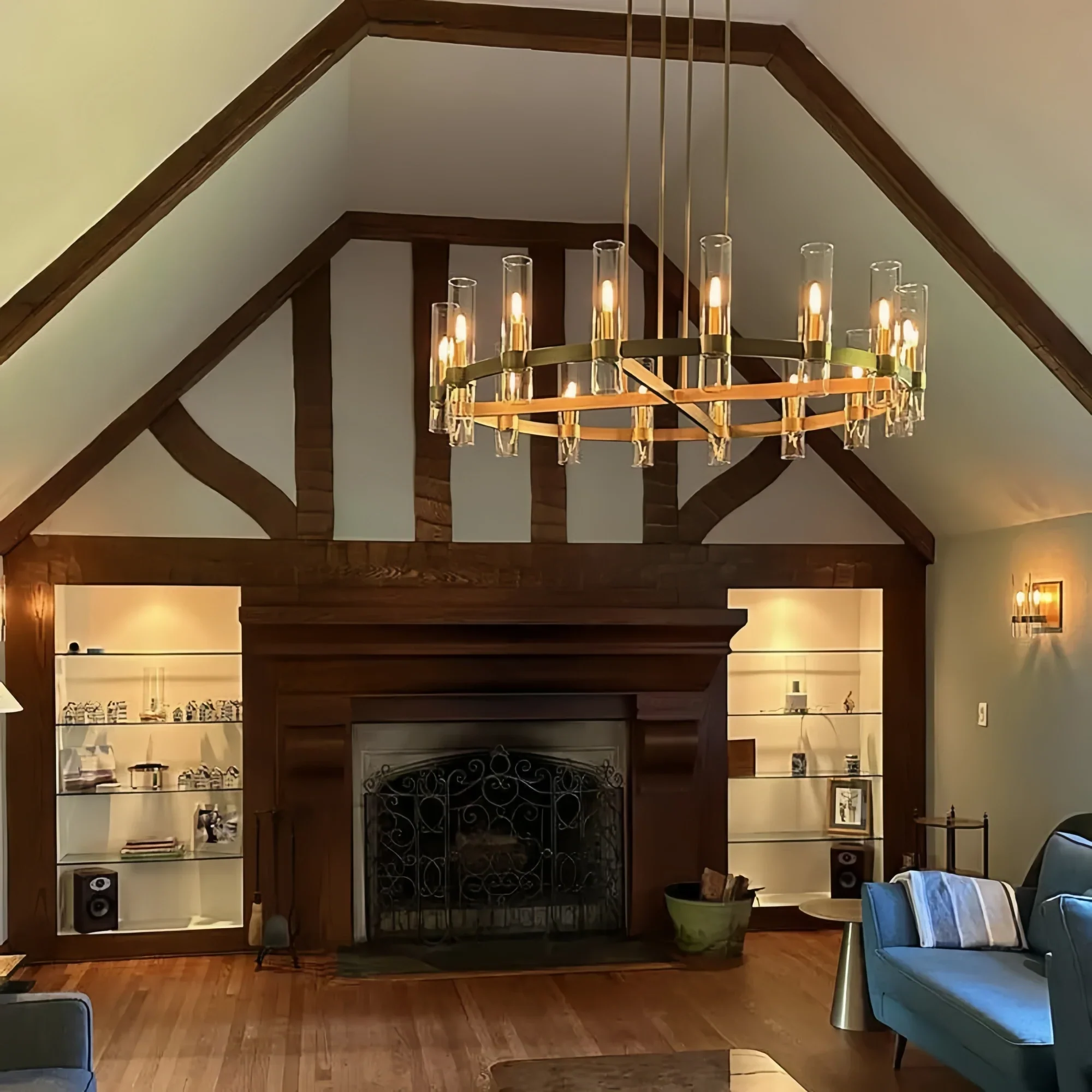 Ravella Glass Round Chandelier-