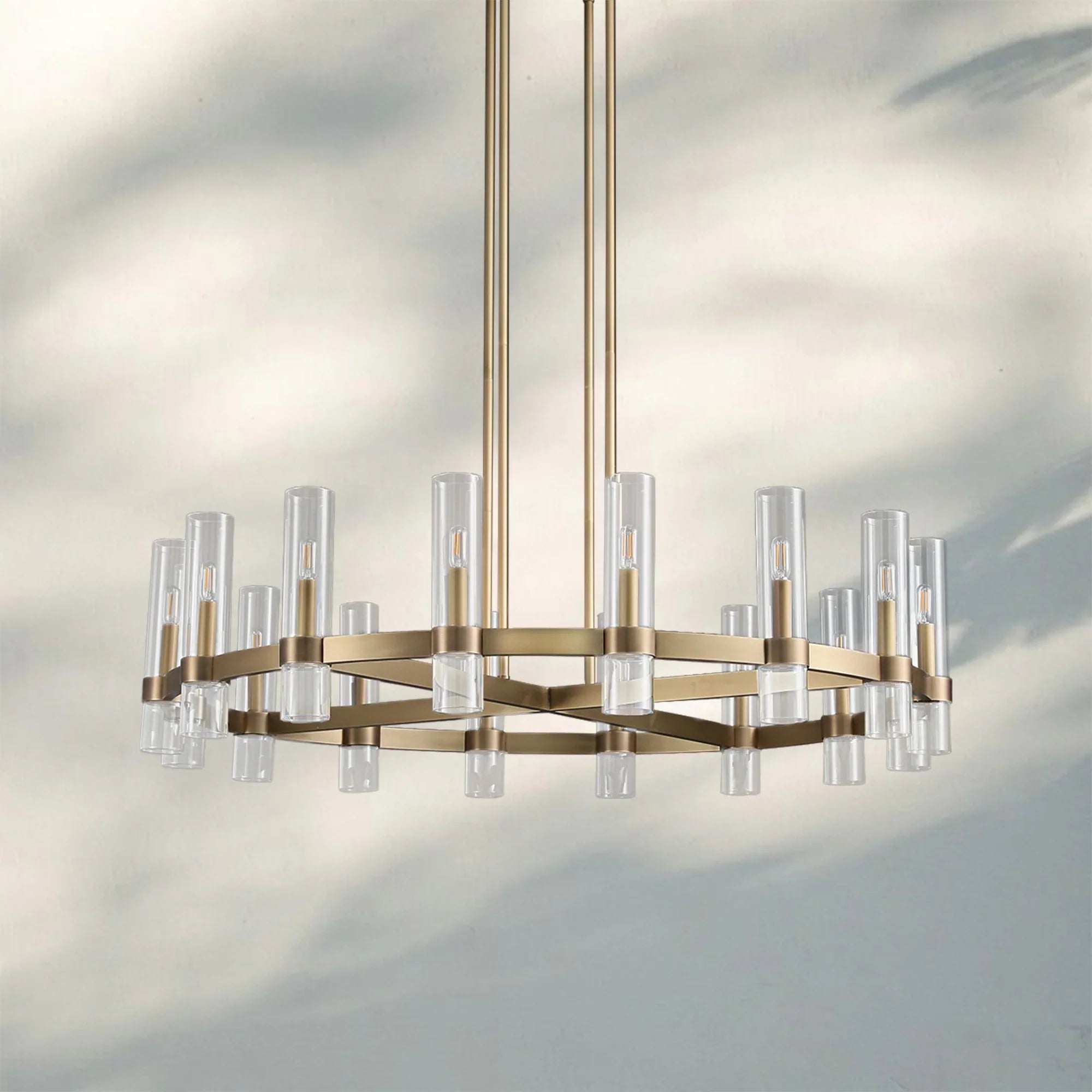 Ravella Glass Round Chandelier-