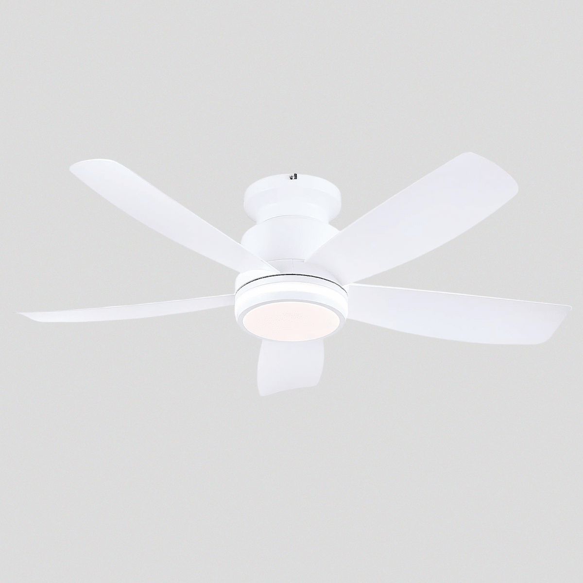 Recessed Remote Control Ceiling Fan Light 41" - BlackBlushlighting