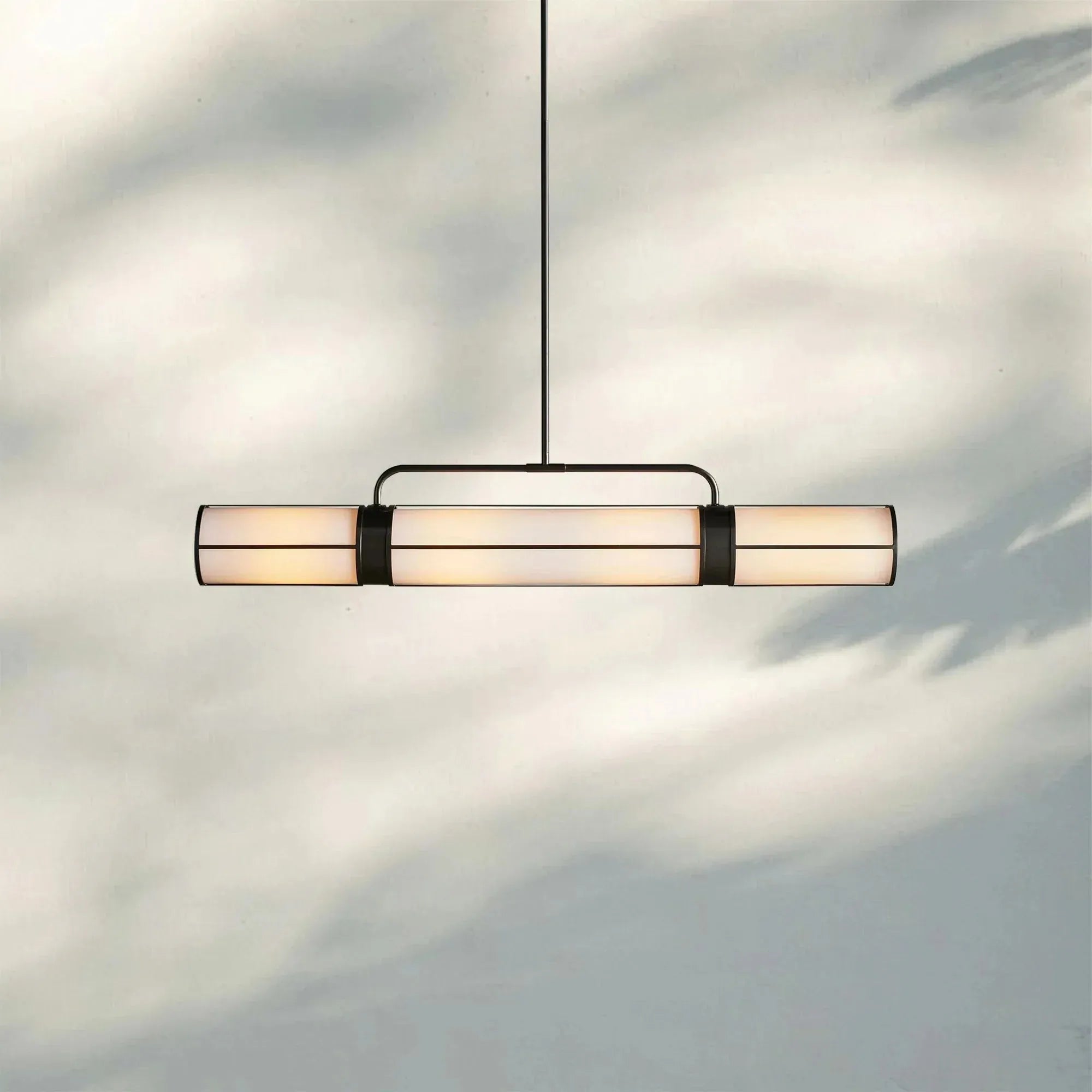 Remming Linear Chandelier 54"62"72" - 54''BronzeBlushlighting
