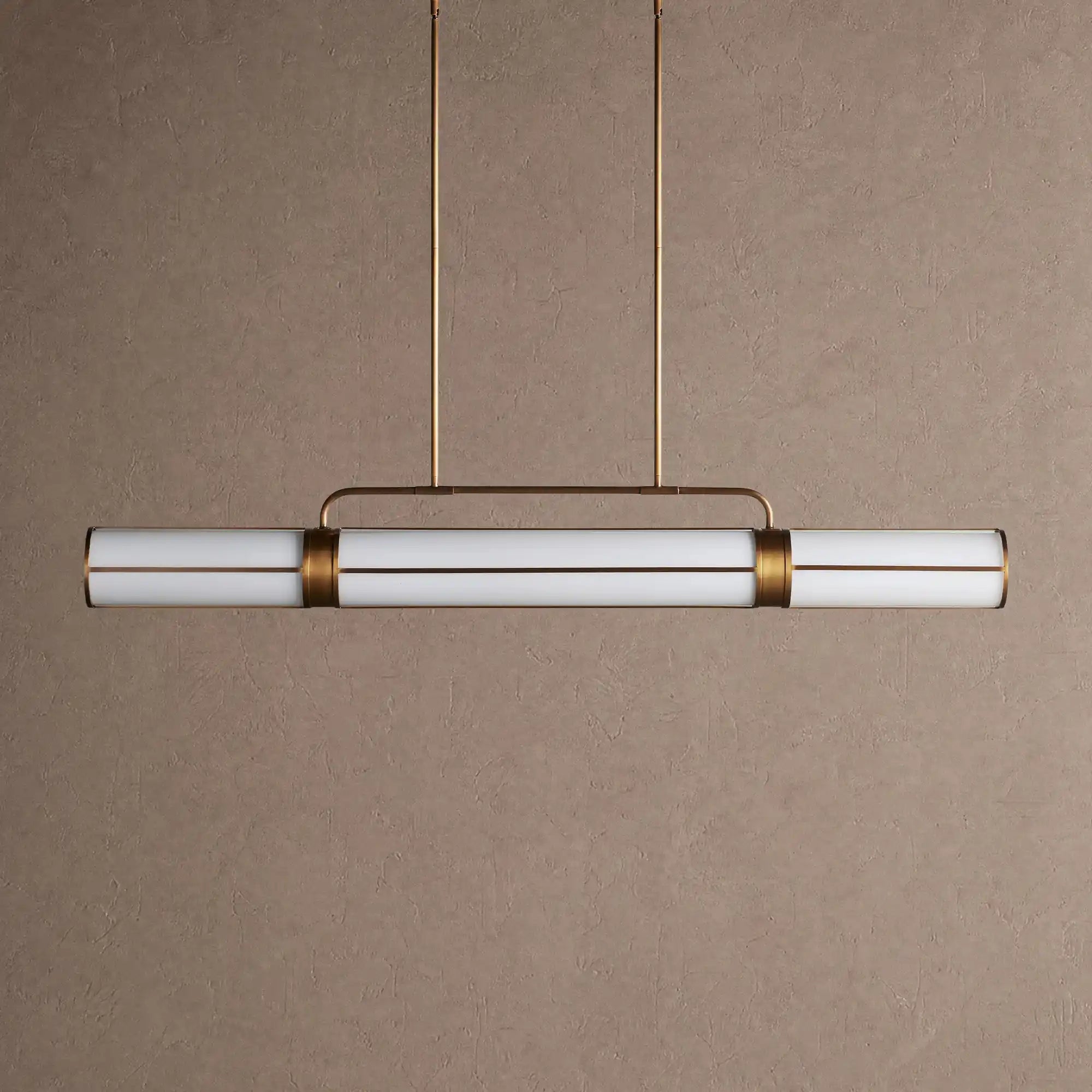 Remming Linear Chandelier 54"62"72" - 72''BrassBlushlighting