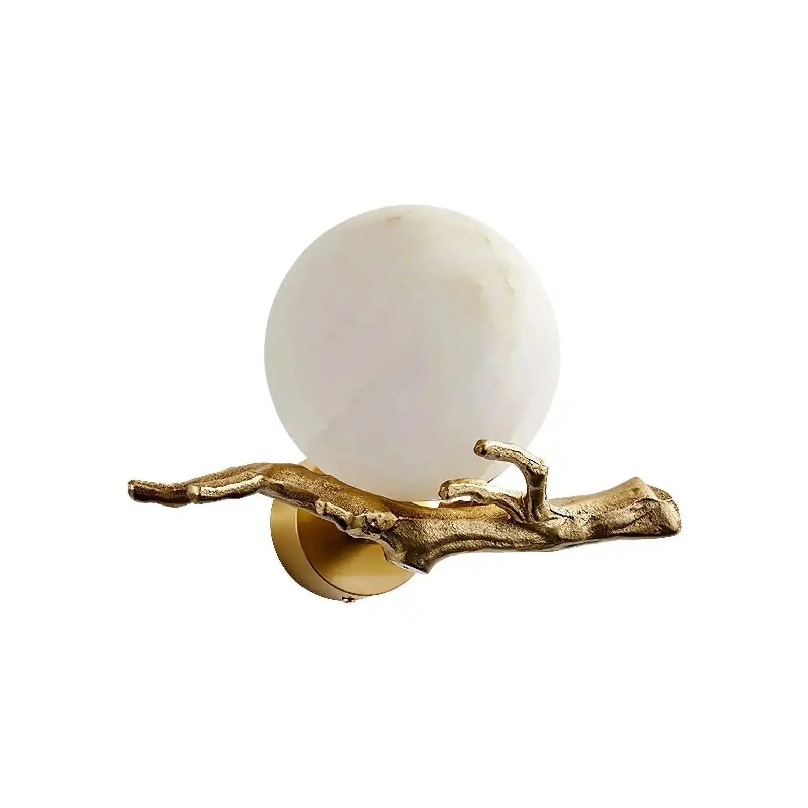 Retro Twigs Alabaster Wall Lamp - Dia 11.8″(30cm) x H 7.9″(20cm)Blushlighting