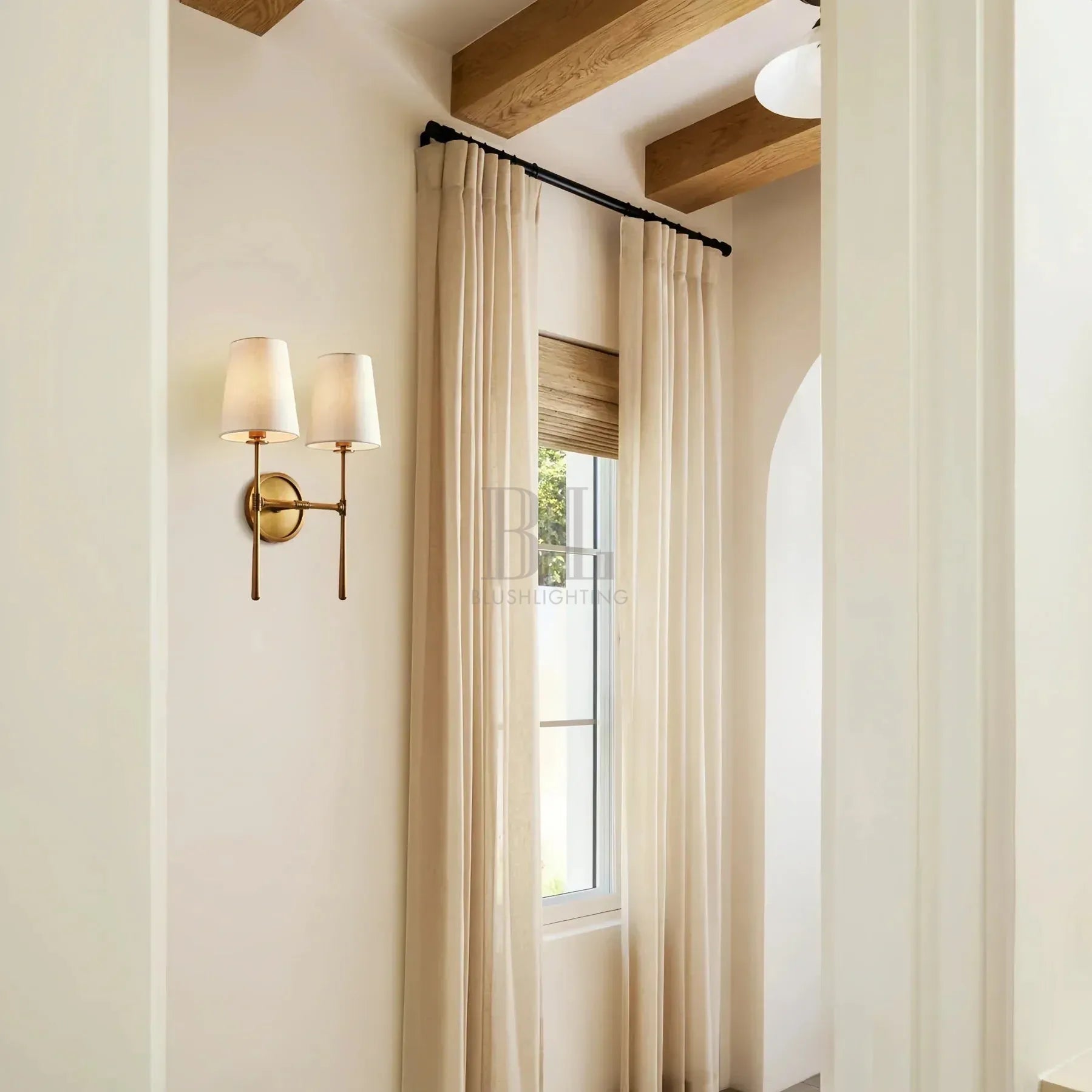 Rhodas 2-Light Wall Sconce-