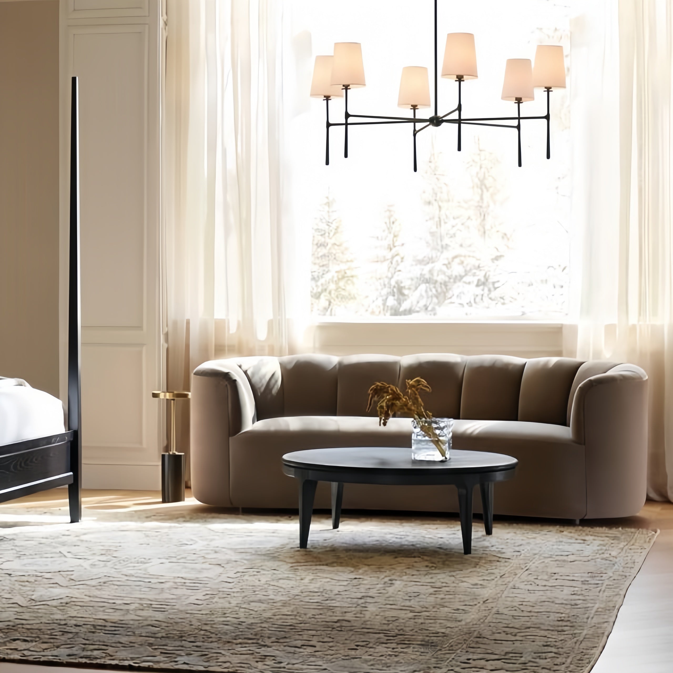 Rhodas Round Chandelier-