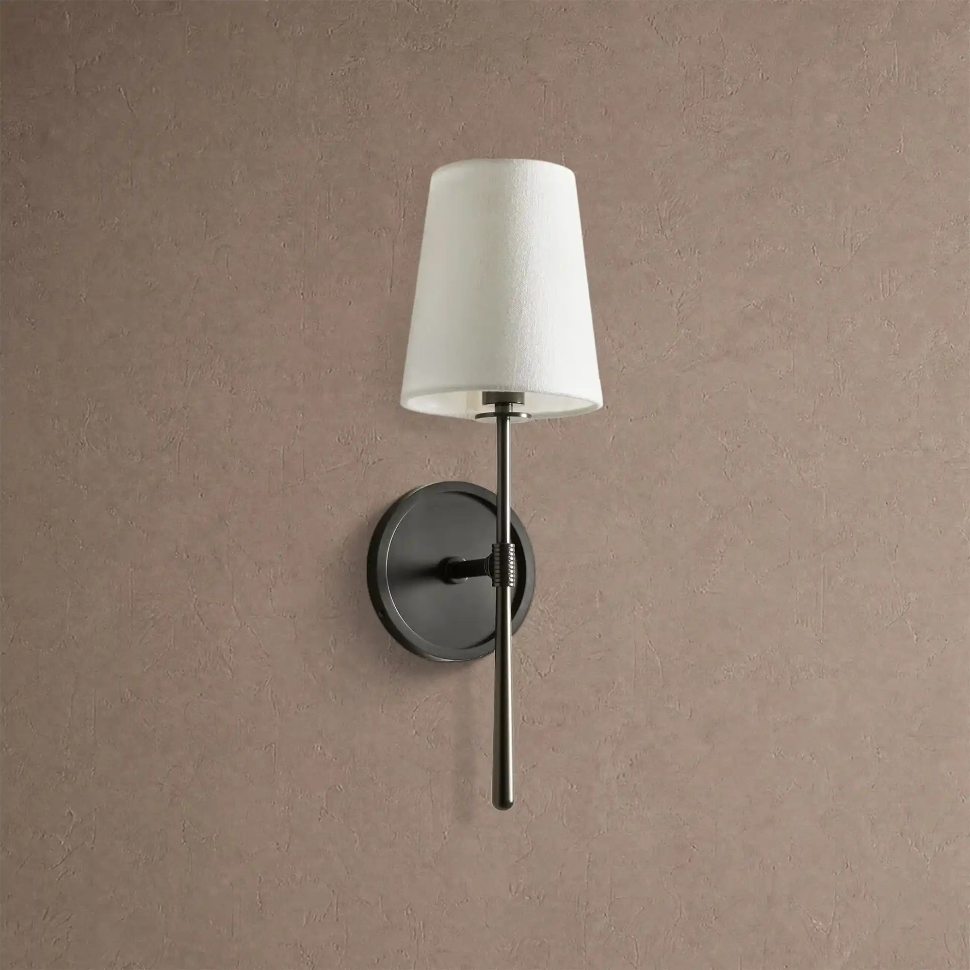 Rhodas Wall Sconce - BlackBlushlighting