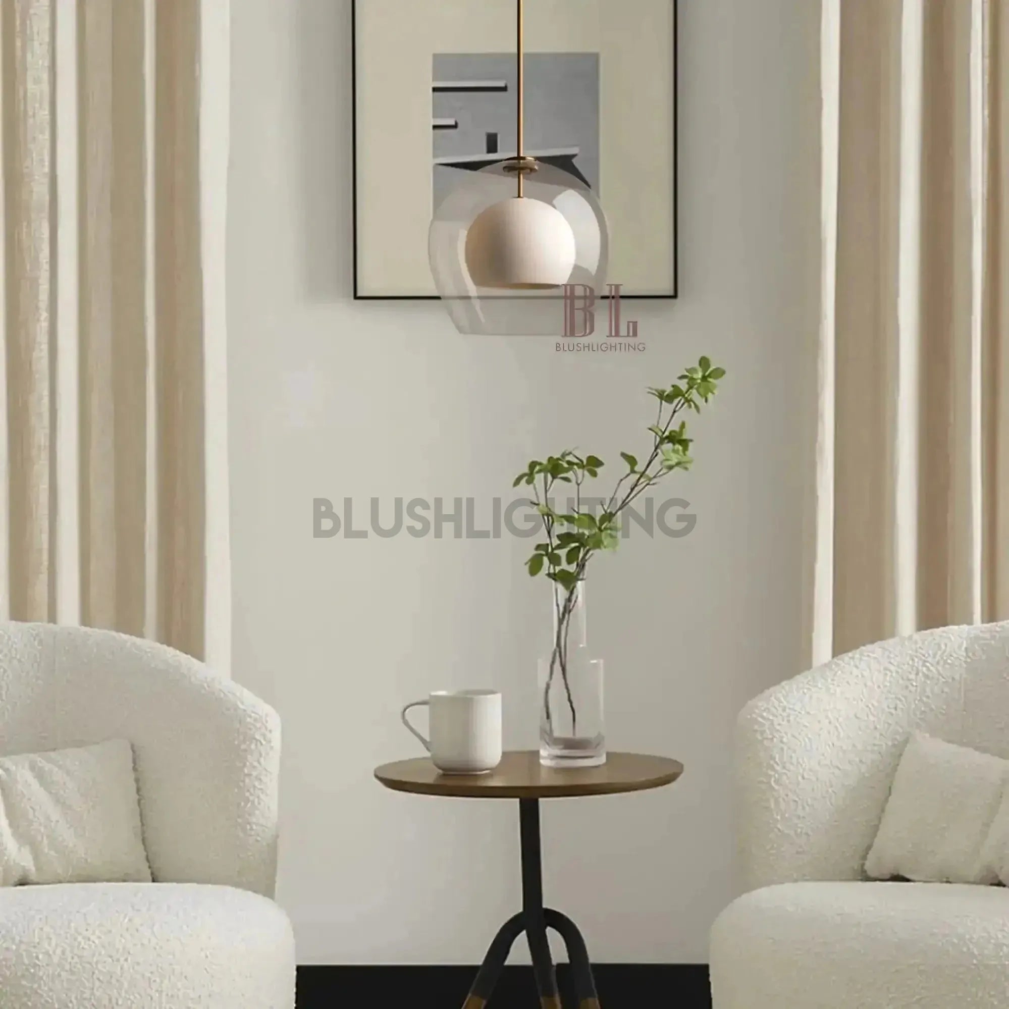 Romy Pendant - 10"Blushlighting