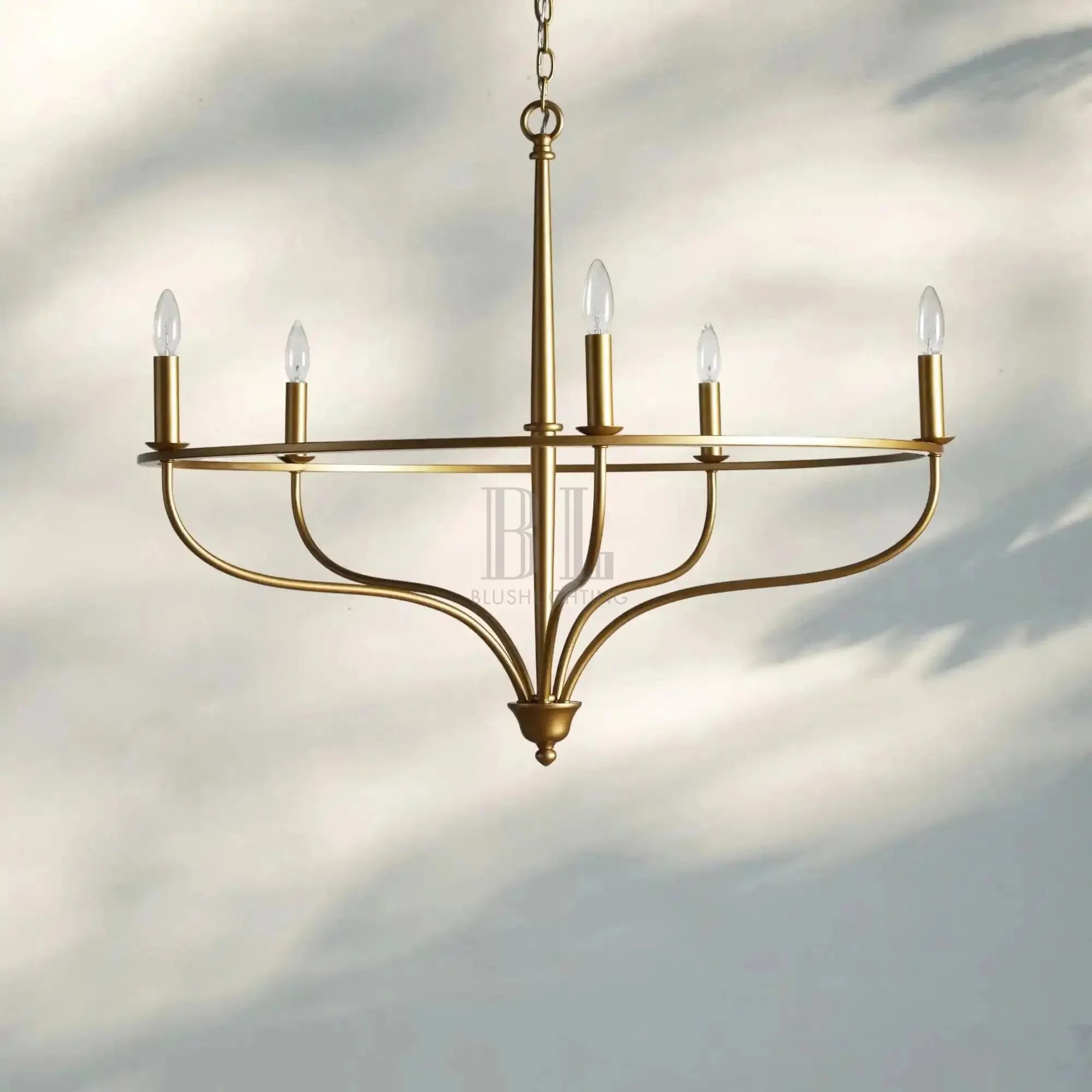 Rosalind Round Chandelier - Blushlighting