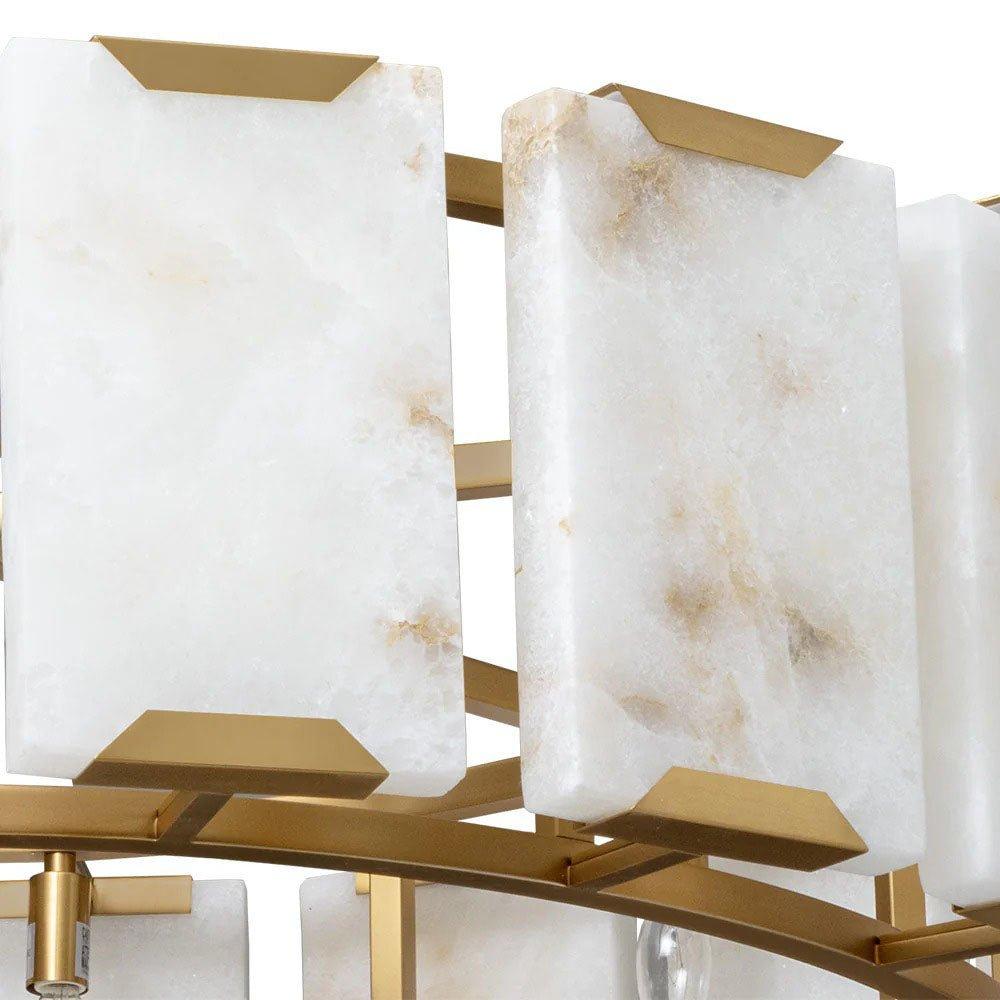 Rovira Alabaster Chandelier - Blushlighting