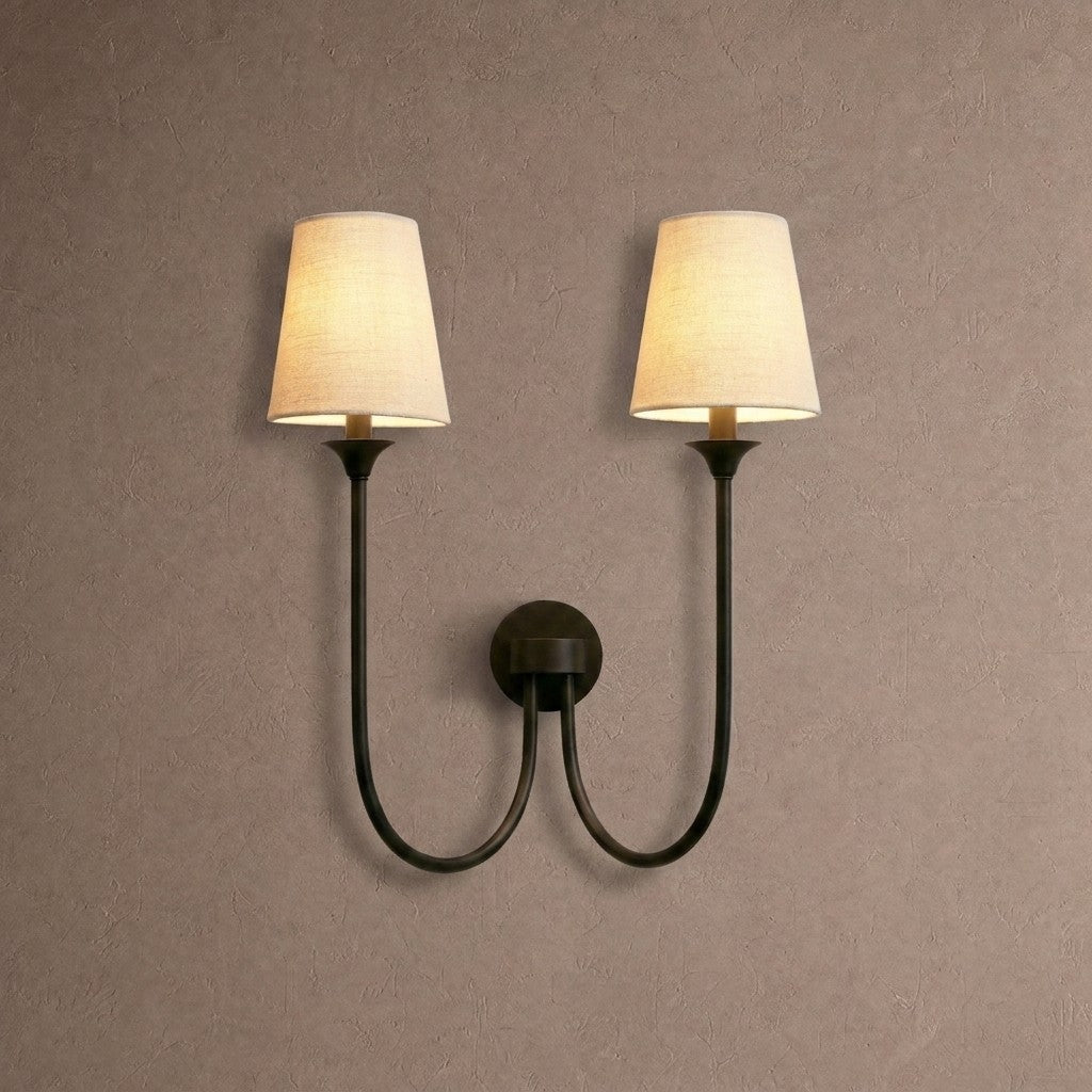 Saige Sconce - BrassBlushlighting