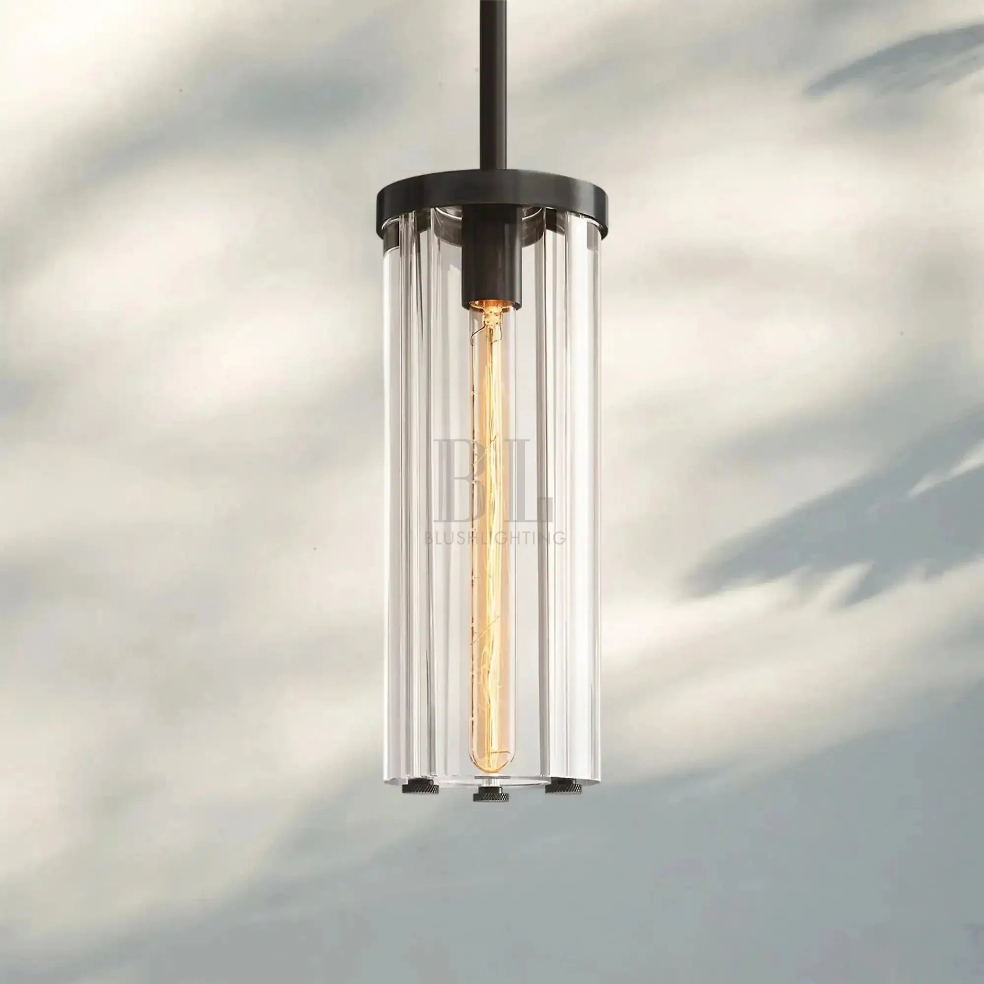 Saviler Cylindrical Pendant Light - Blushlighting