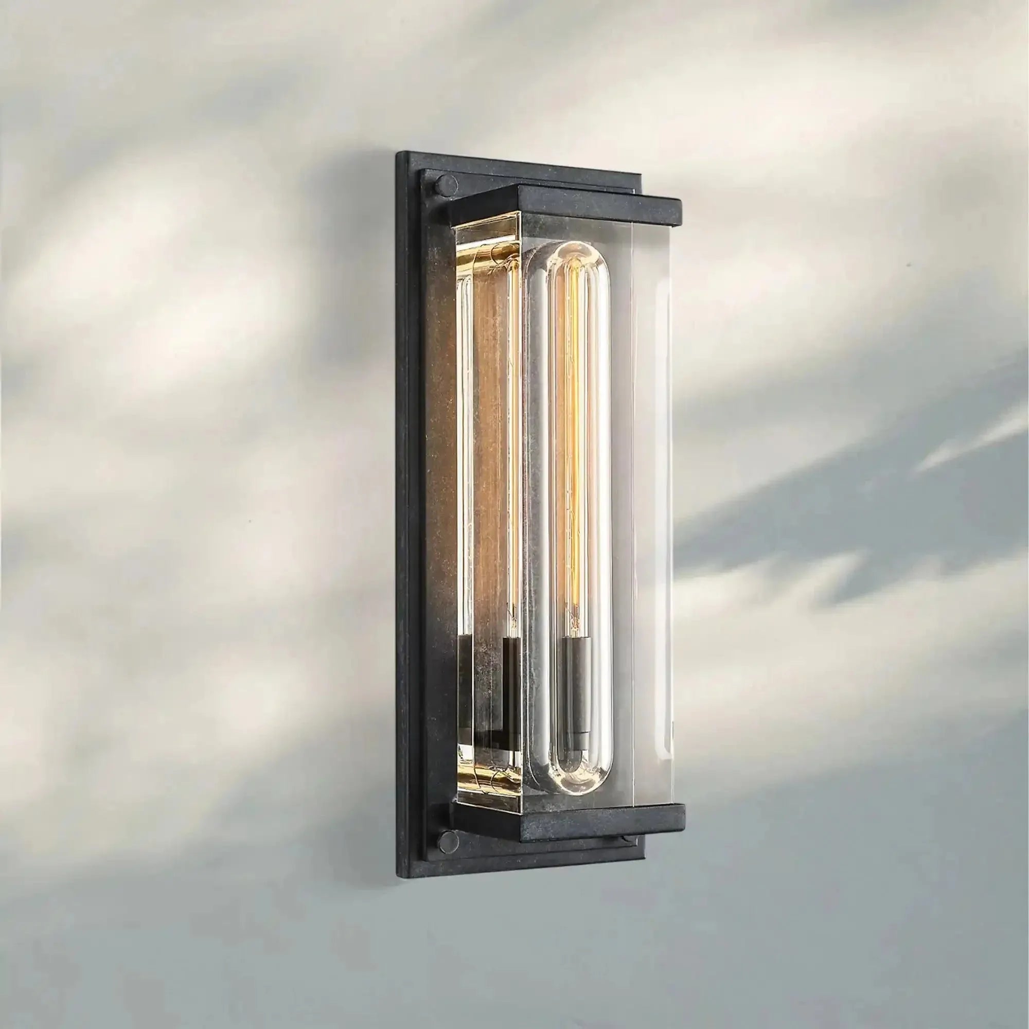 Saviler Grand Rectangular Sconce - Blushlighting