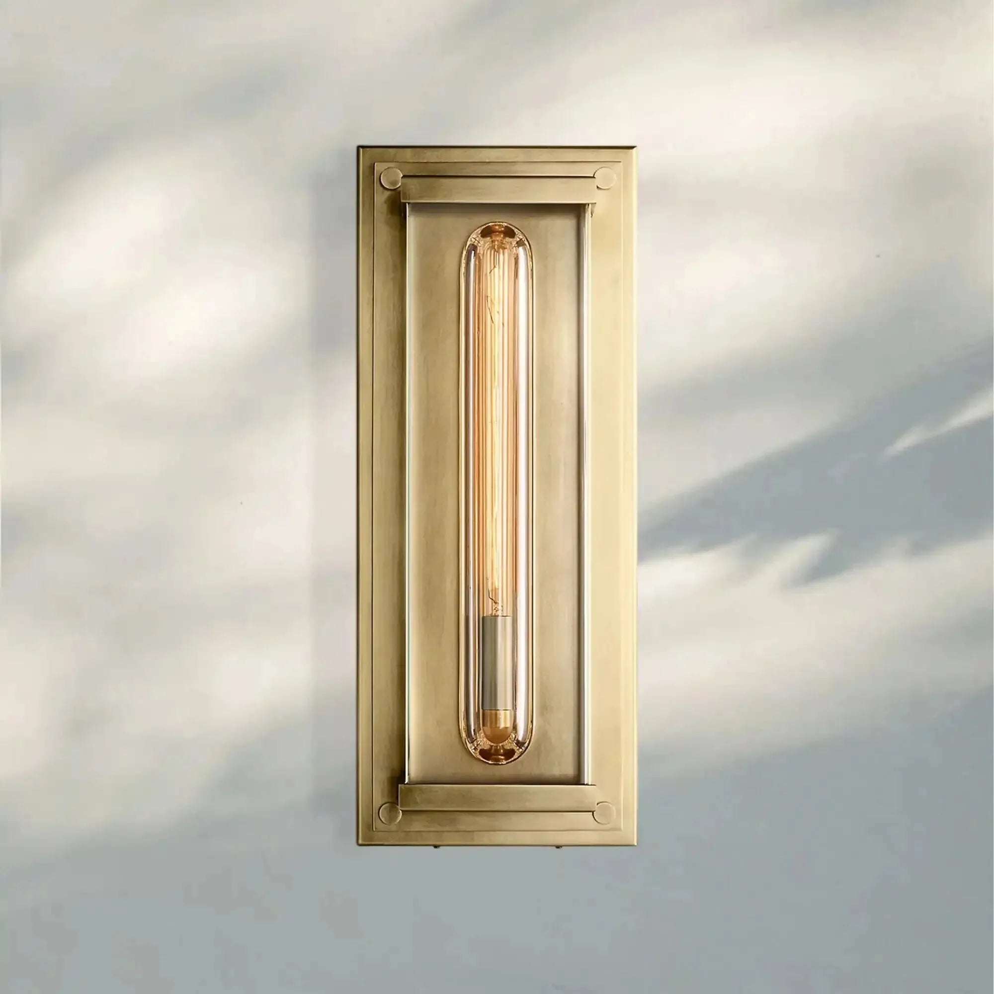 Saviler Grand Rectangular Sconce - Blushlighting