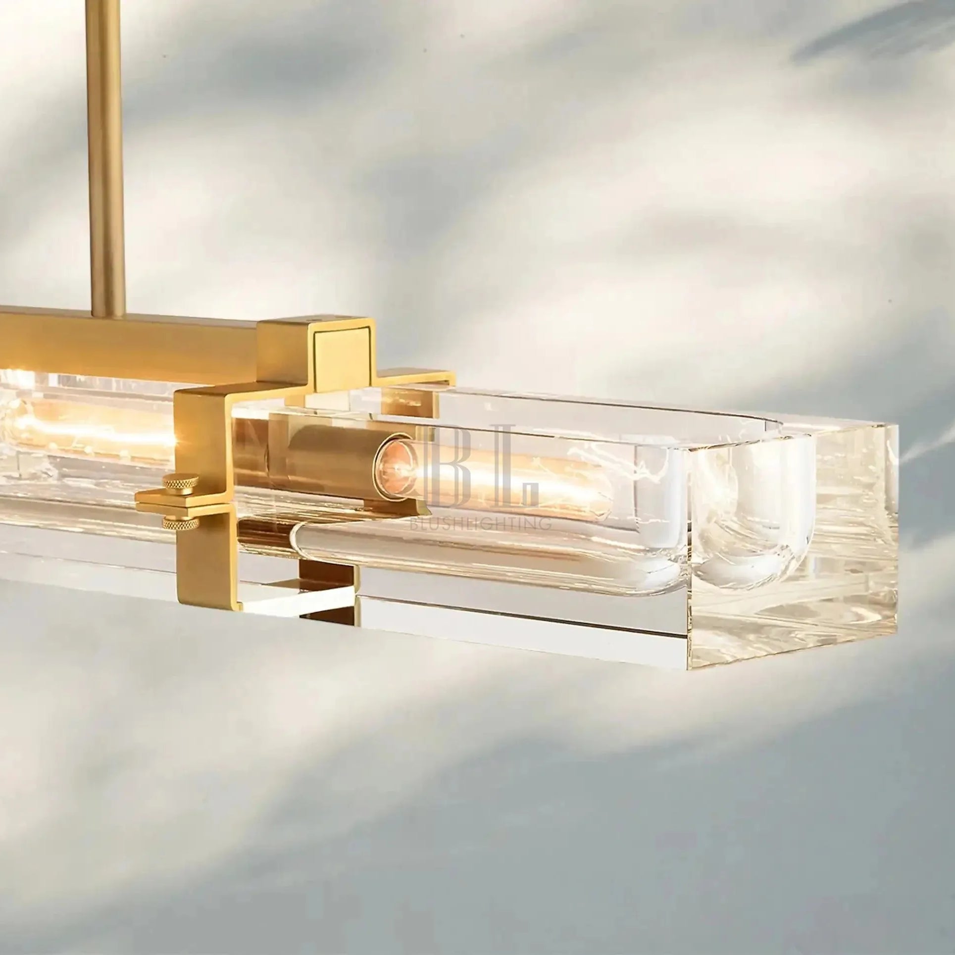 Saviler Linear Chandelier 24" 48" 72" - Blushlighting