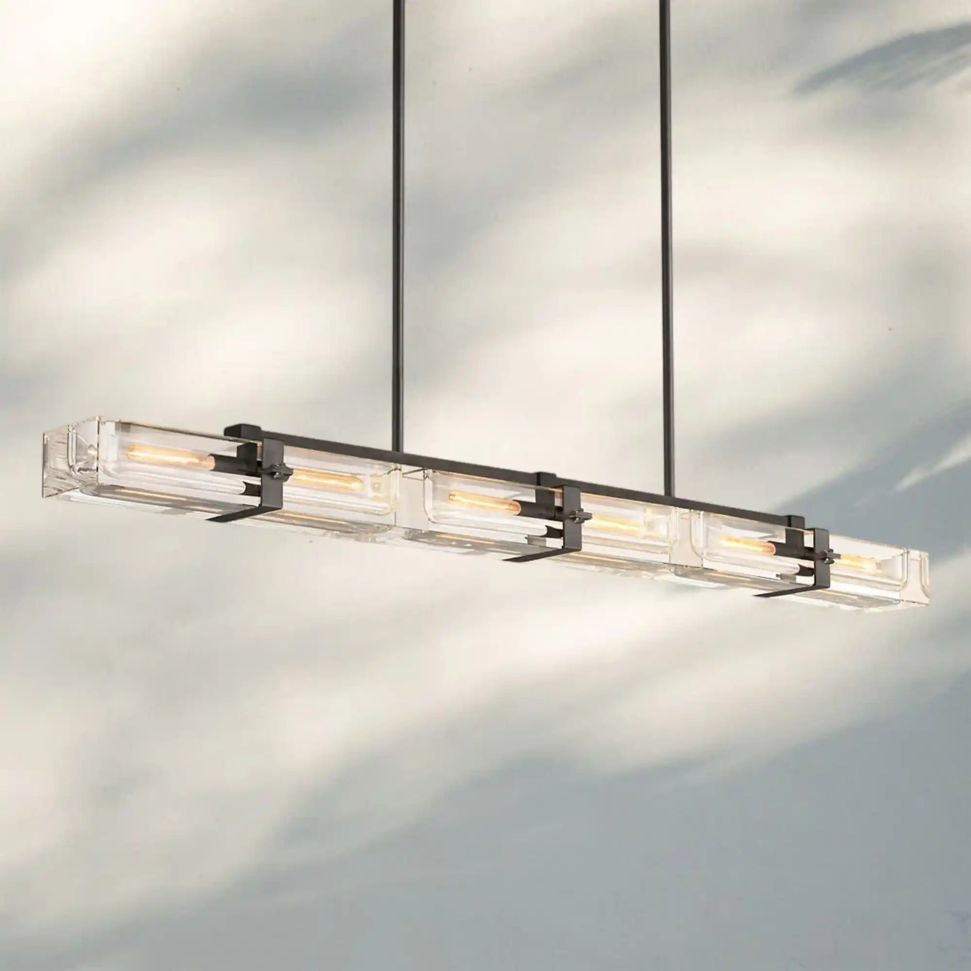 Saviler Linear Chandelier 24" 48" 72" - Blushlighting