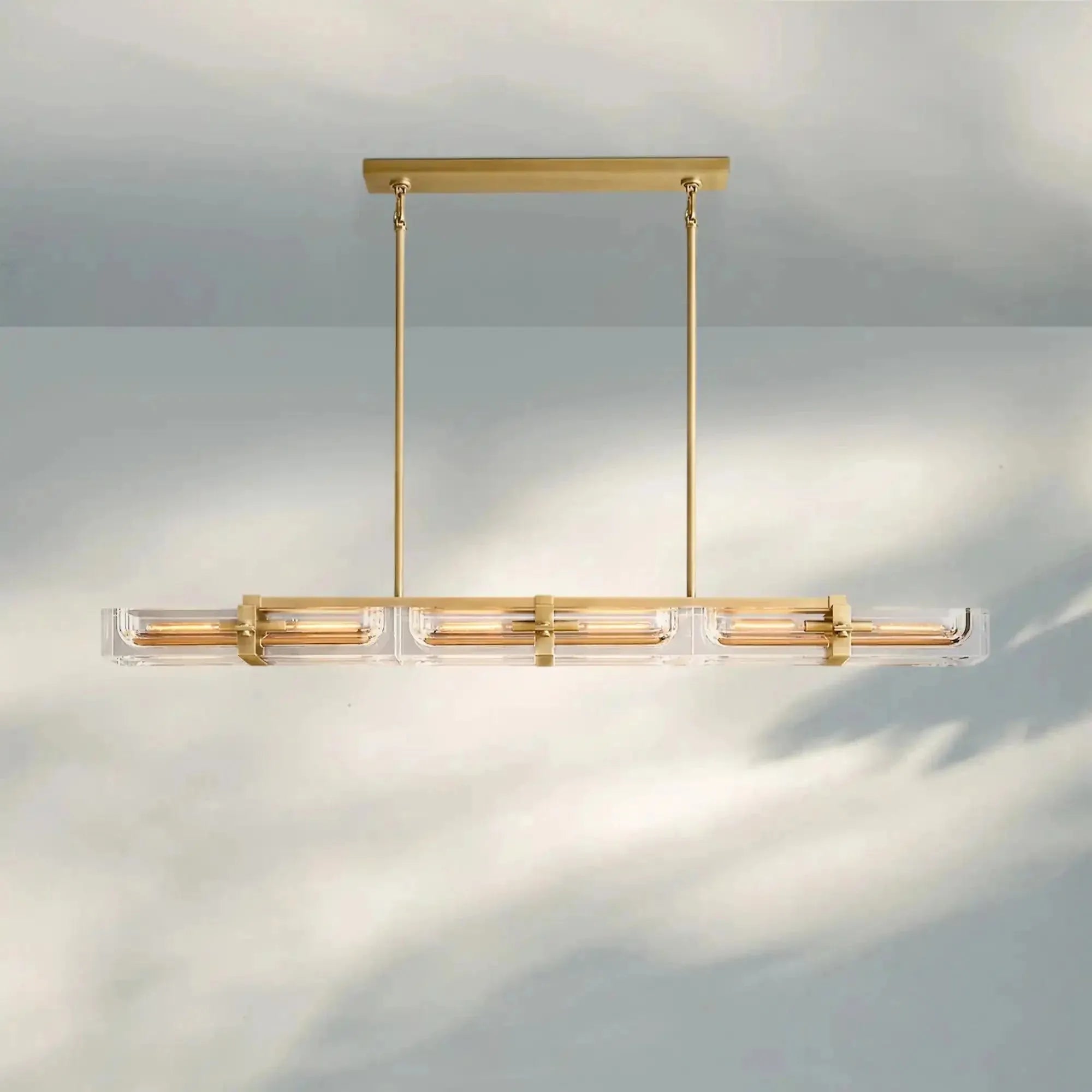 Saviler Linear Chandelier 24" 48" 72" - Blushlighting