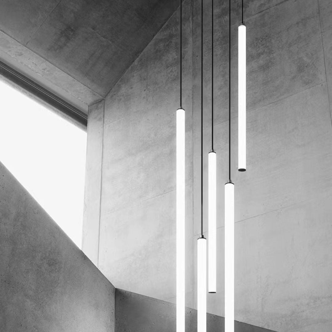 Scandinavia Minimalist White Pendant Light for Bedside/Dining Room/Staircase - One Single: SWarm LightBlushlighting