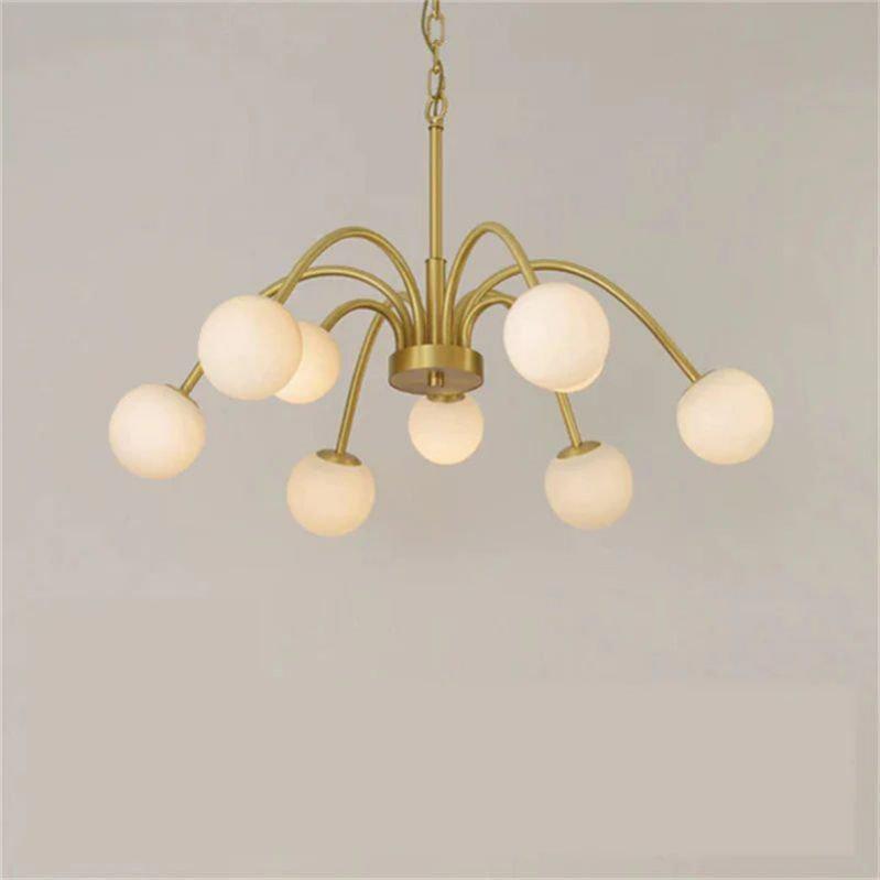 Sefet Alabaster Chandelier Light-Downward 20" x 32.7" / 51 x 83cm-Blushlighting