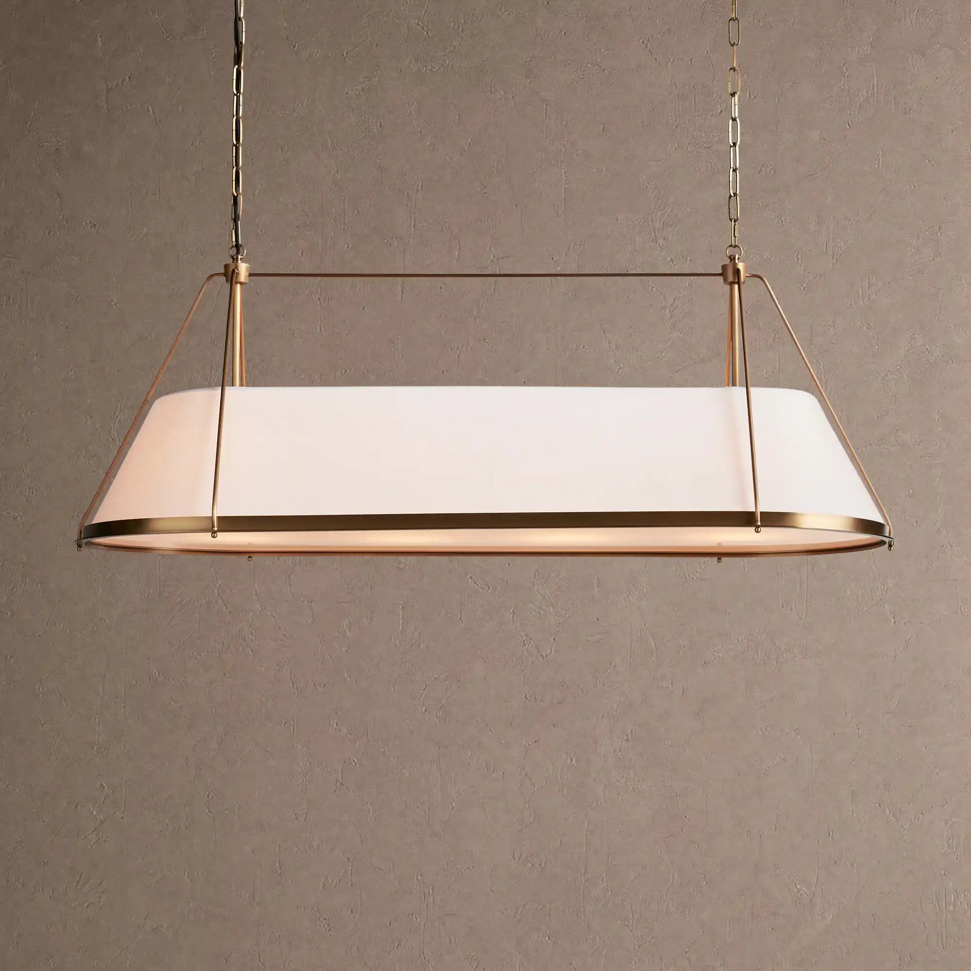Shelton Linear Chandelier - BrassBlushlighting