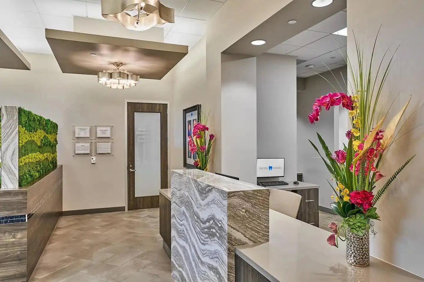 Silver leaf shape Chandelier For living room, bed room, Foyer Entryway - Blushlighting