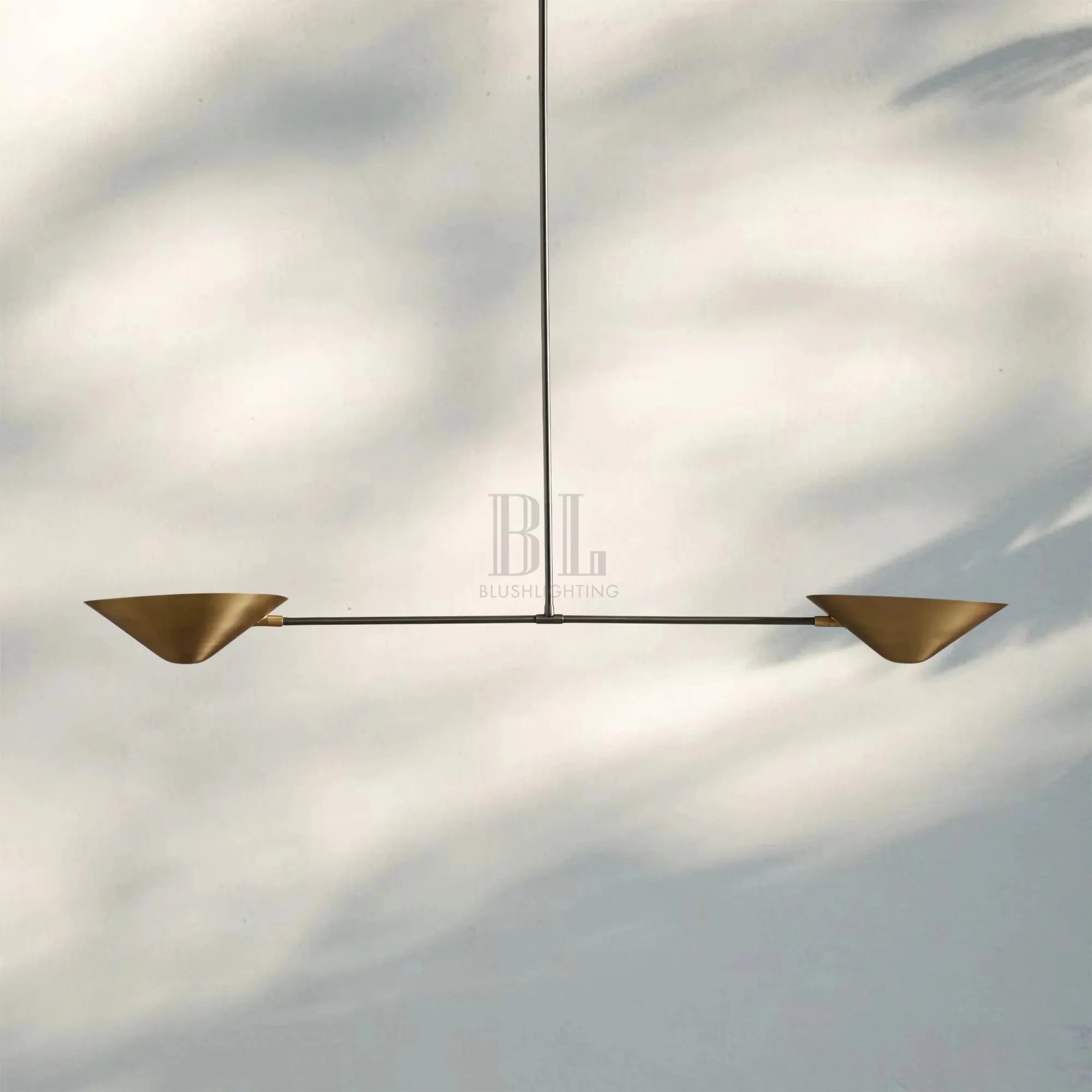 Simms 2 - Light Linear Chandelier - Blushlighting