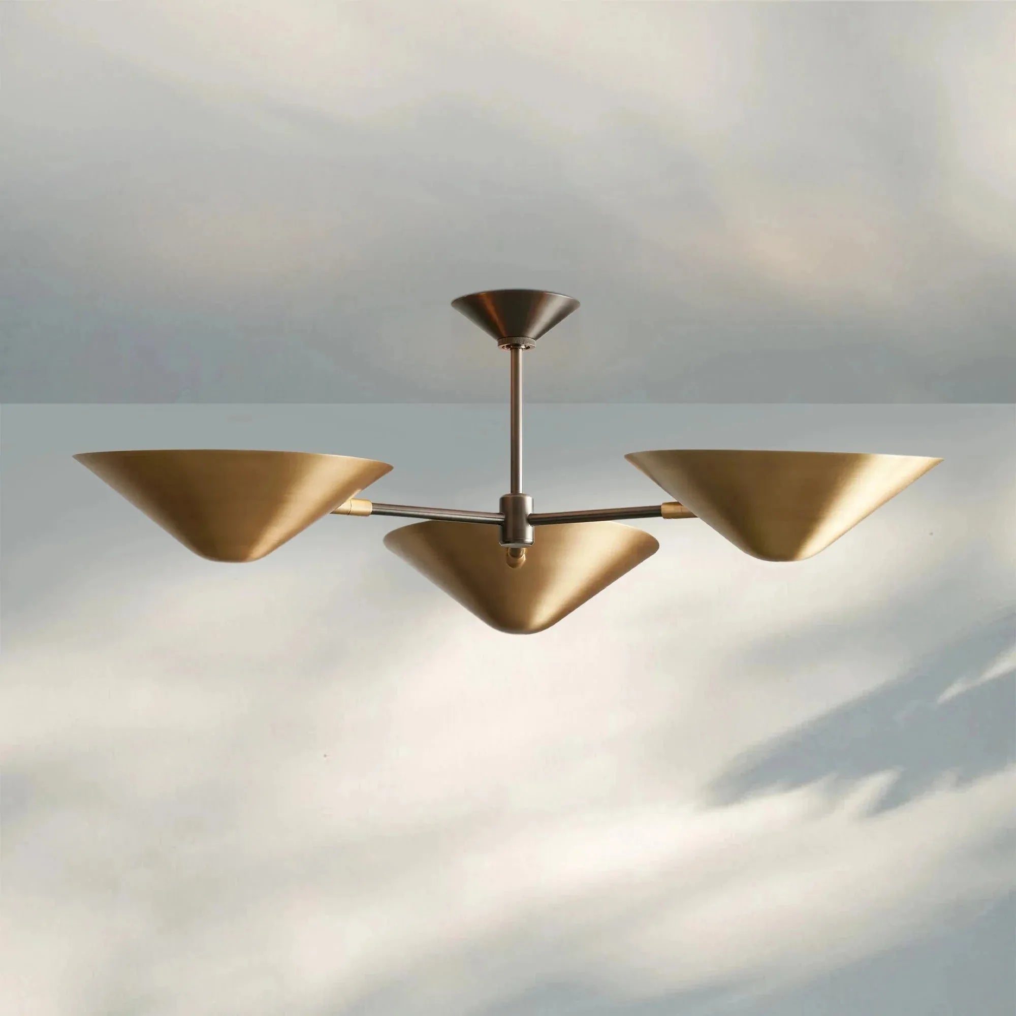 Simms 3 - Light Flush Mount - 36''Blushlighting