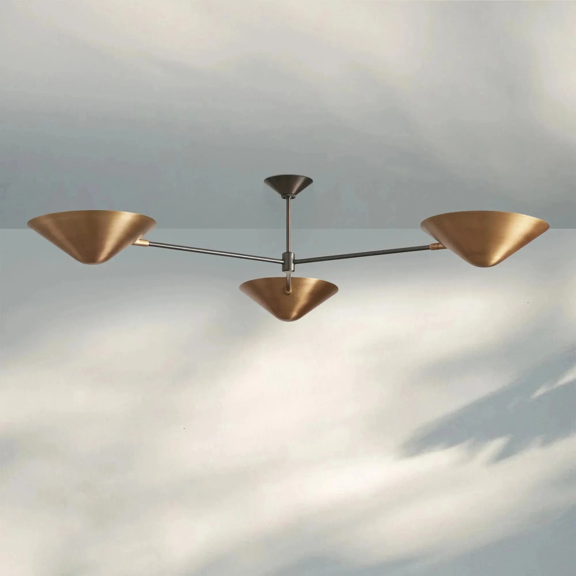 Simms 3 - Light Flush Mount - 36''Blushlighting