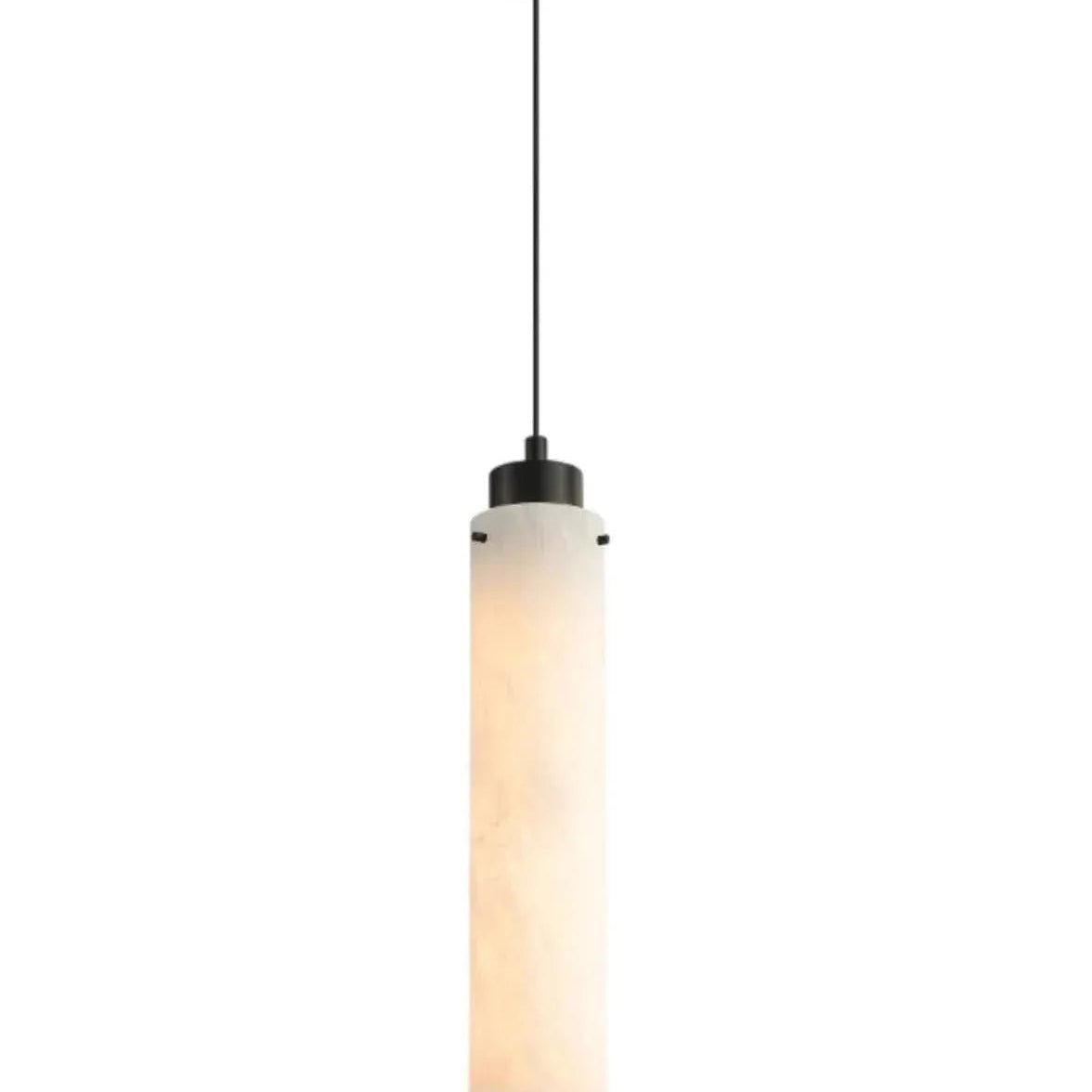 Simple marble pendant lamp - Dia 2.7”(7cm) x H 9.8”(25cm)Copper & White MarbleBlushlighting