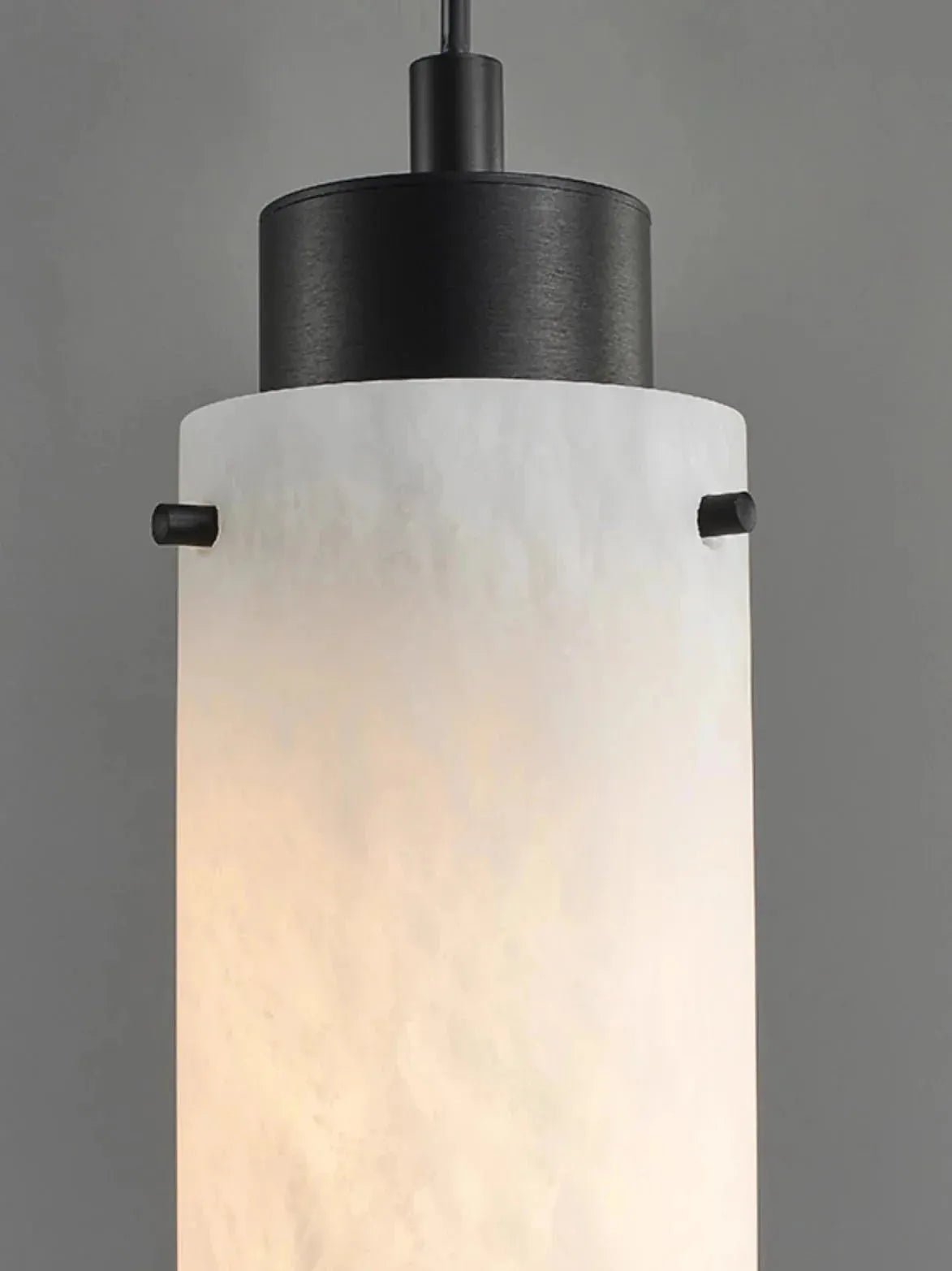 Simple marble pendant lamp - Dia 2.7”(7cm) x H 9.8”(25cm)Copper & White MarbleBlushlighting