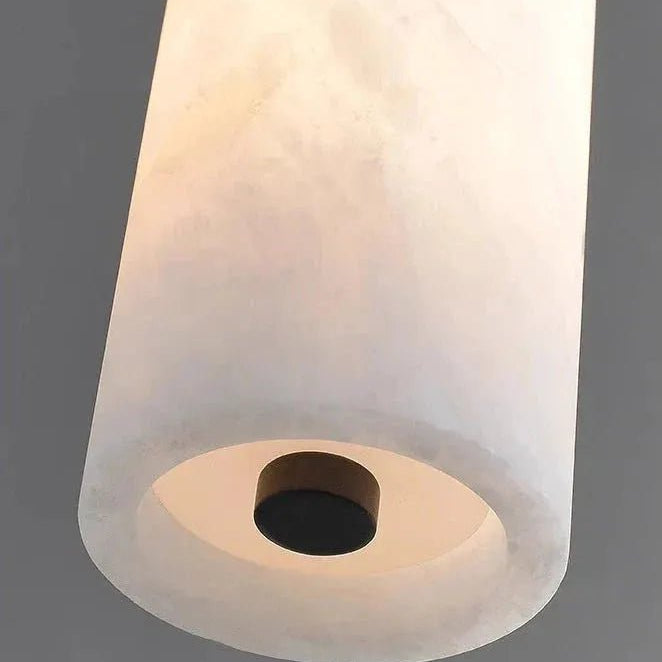 Simple marble pendant lamp - Dia 2.7”(7cm) x H 9.8”(25cm)Copper & White MarbleBlushlighting