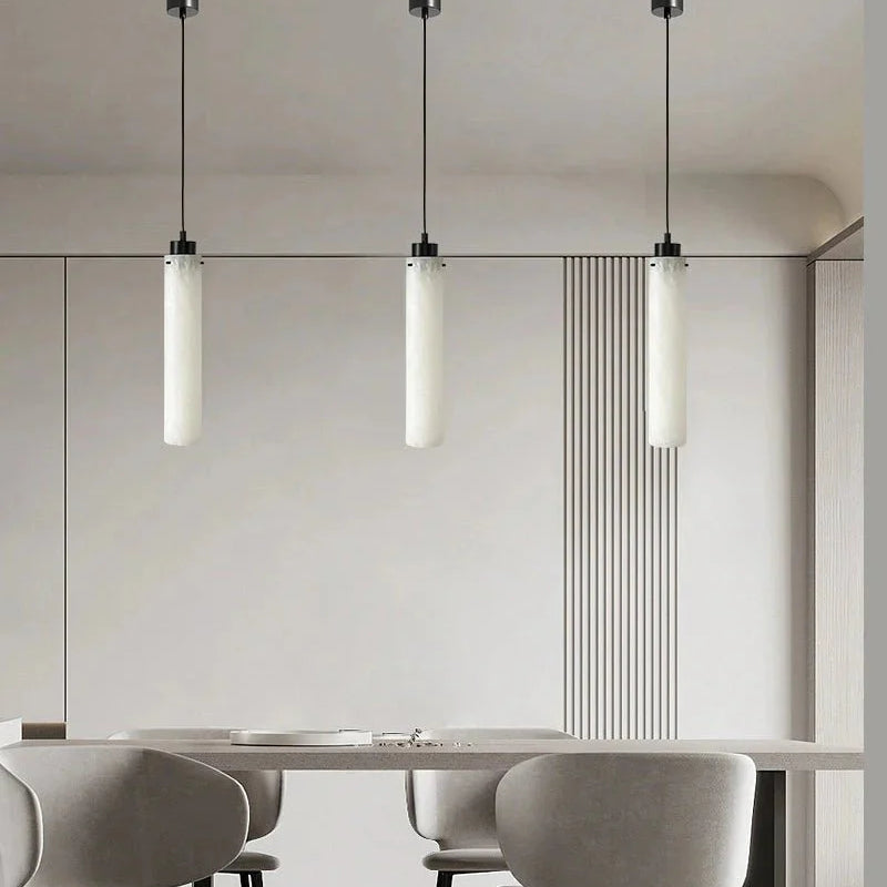 Simple marble pendant lamp - Blushlighting