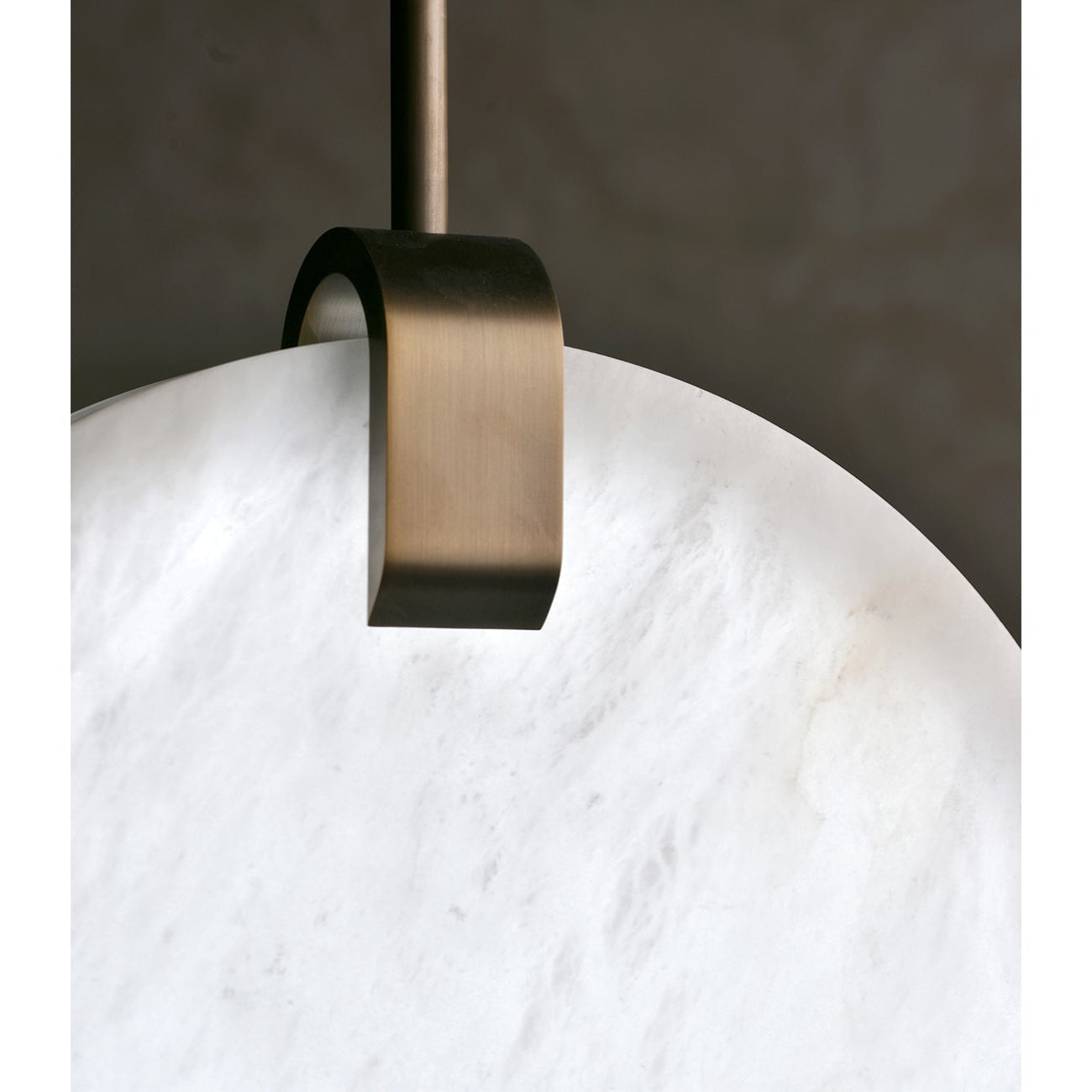 Soho Real Alabaster Disc Pendant Light, Pendant Lamp For Hallway, Staircase Pendant Light Kevinstudiolives