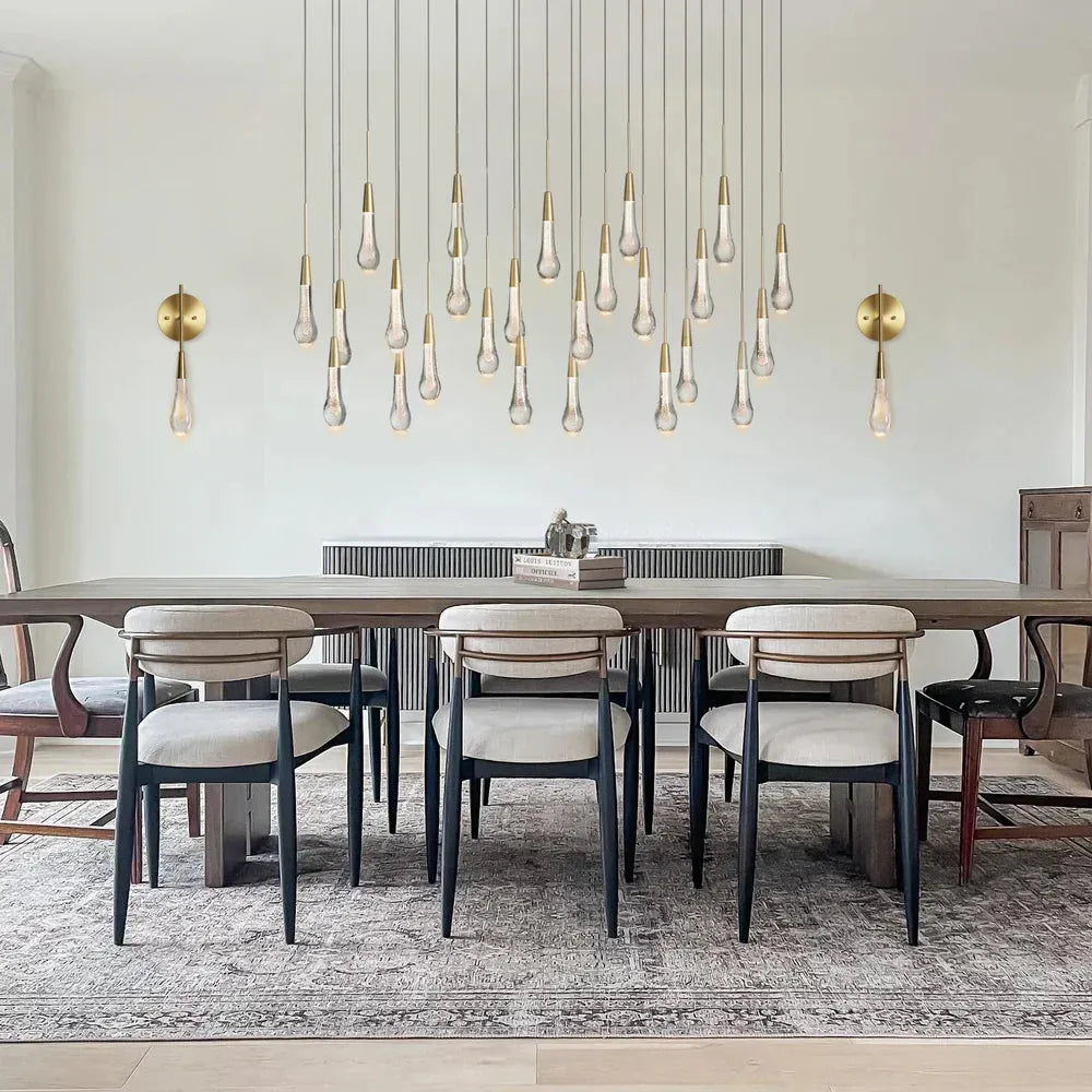 Solitaire Linear Chandelier 37"50"70"87"87"120"-