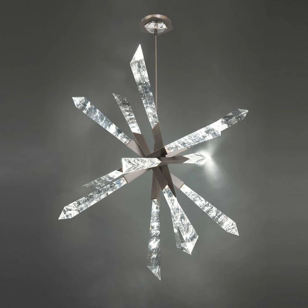 Solitude LED Pendant Light - LargeAntique NickelBlushlighting