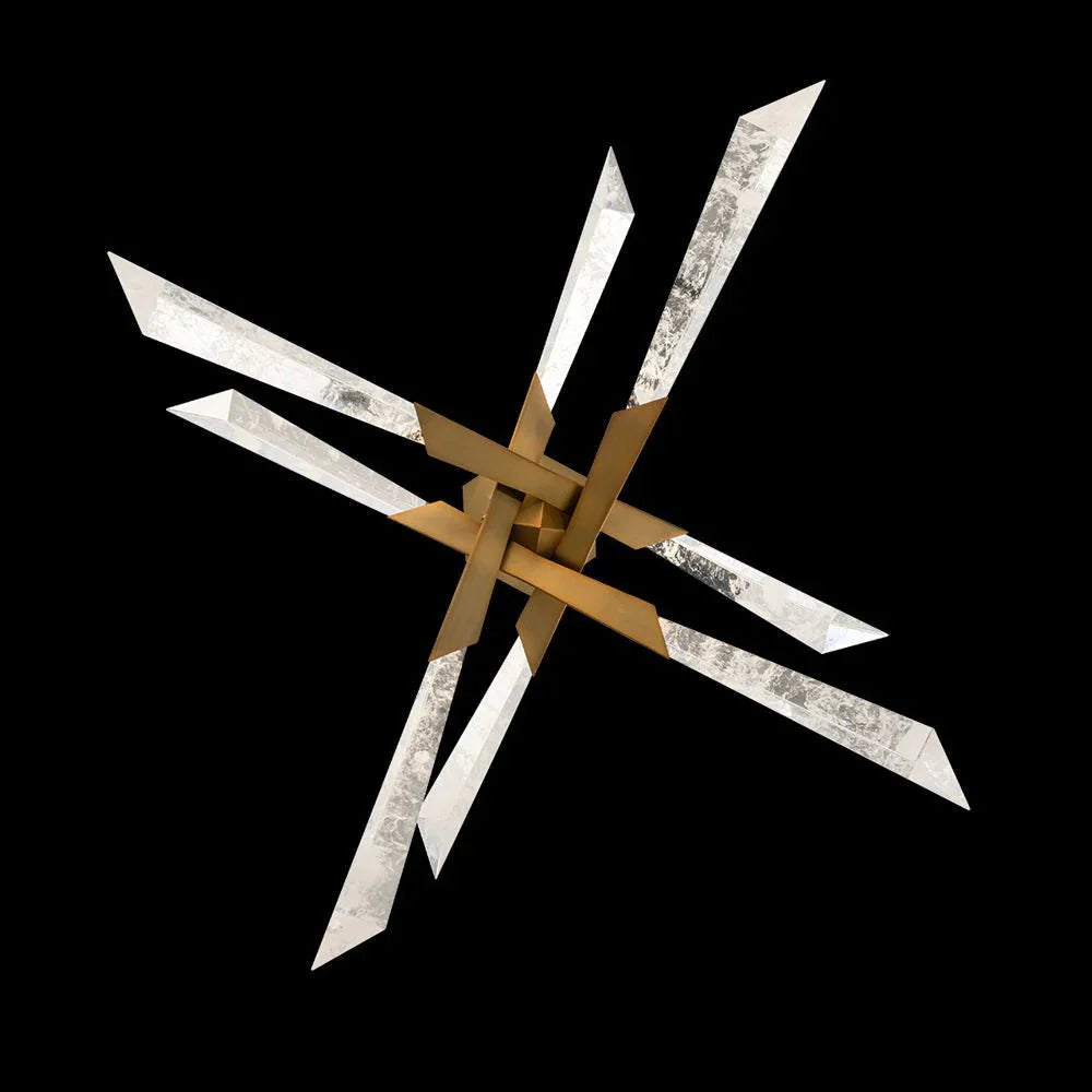 Solitude LED Semi Flush Mount Ceiling Light - Blushlighting