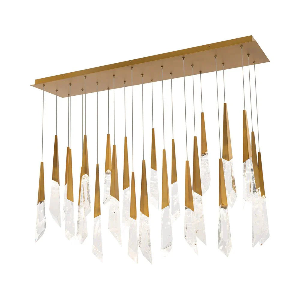 Solitude Linear LED Multi Pendant Light - Blushlighting