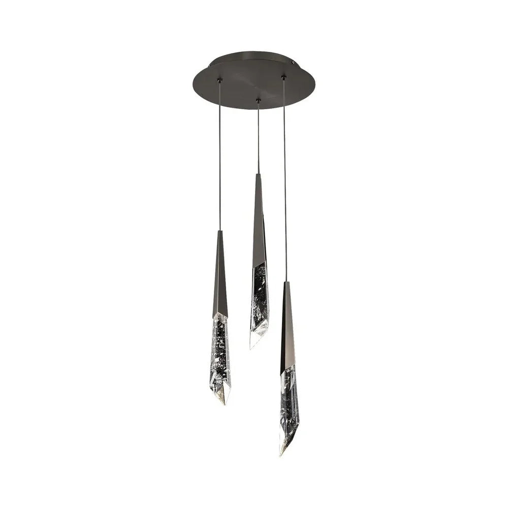 Solitude Round LED Multi Chandelier - Blushlighting