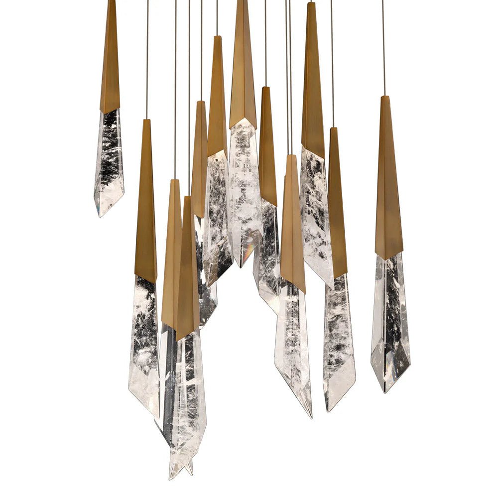 Solitude Square LED Multi Pendant Light - Blushlighting