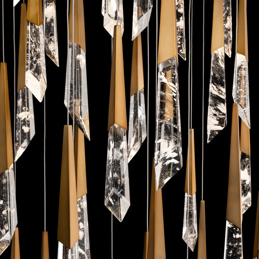 Solitude Square LED Multi Pendant Light - Blushlighting