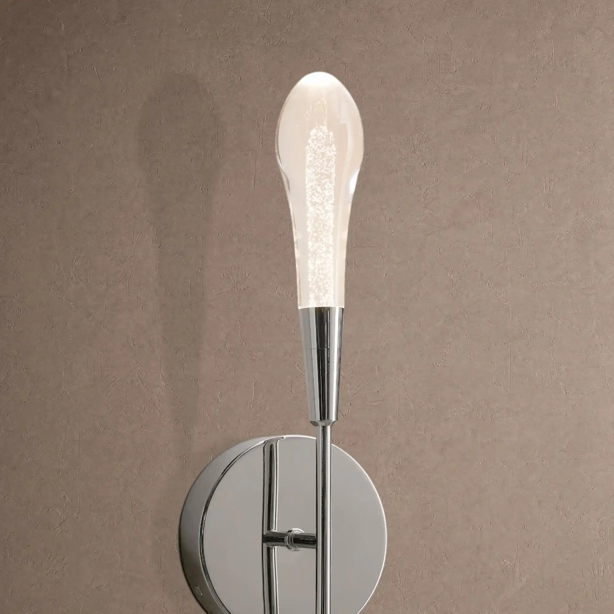 Soltaire Double Sconce - NickelBlushlighting