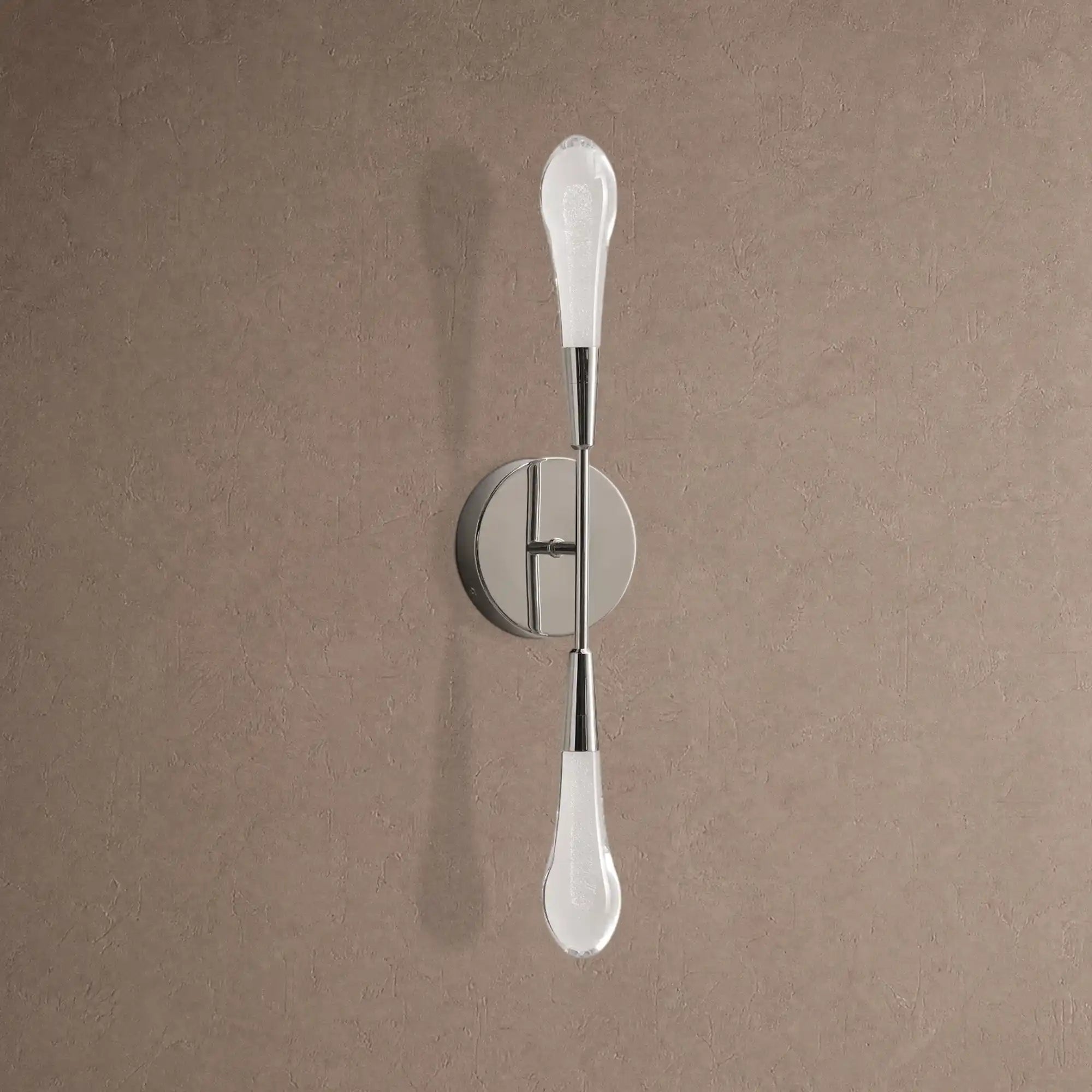 Soltaire Double Sconce - BlackBlushlighting