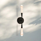 Soltaire Double Sconce-Bronze-Blushlighting