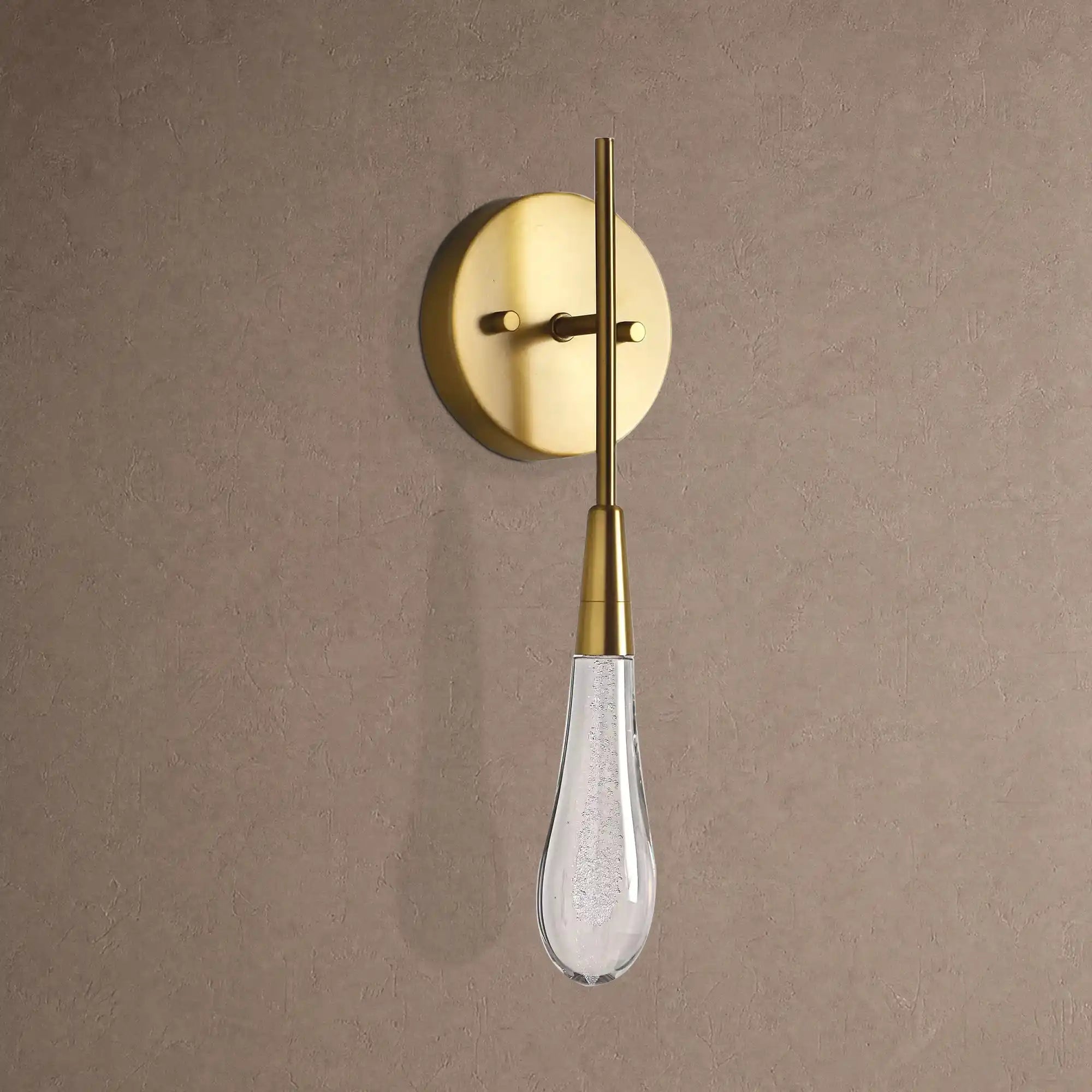Soltaire Wall Sconce - BrassBlushlighting