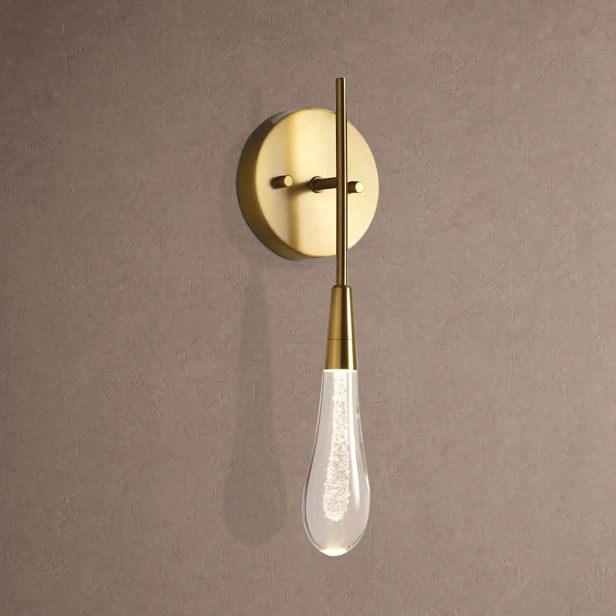 Soltaire Wall Sconce - BrassBlushlighting