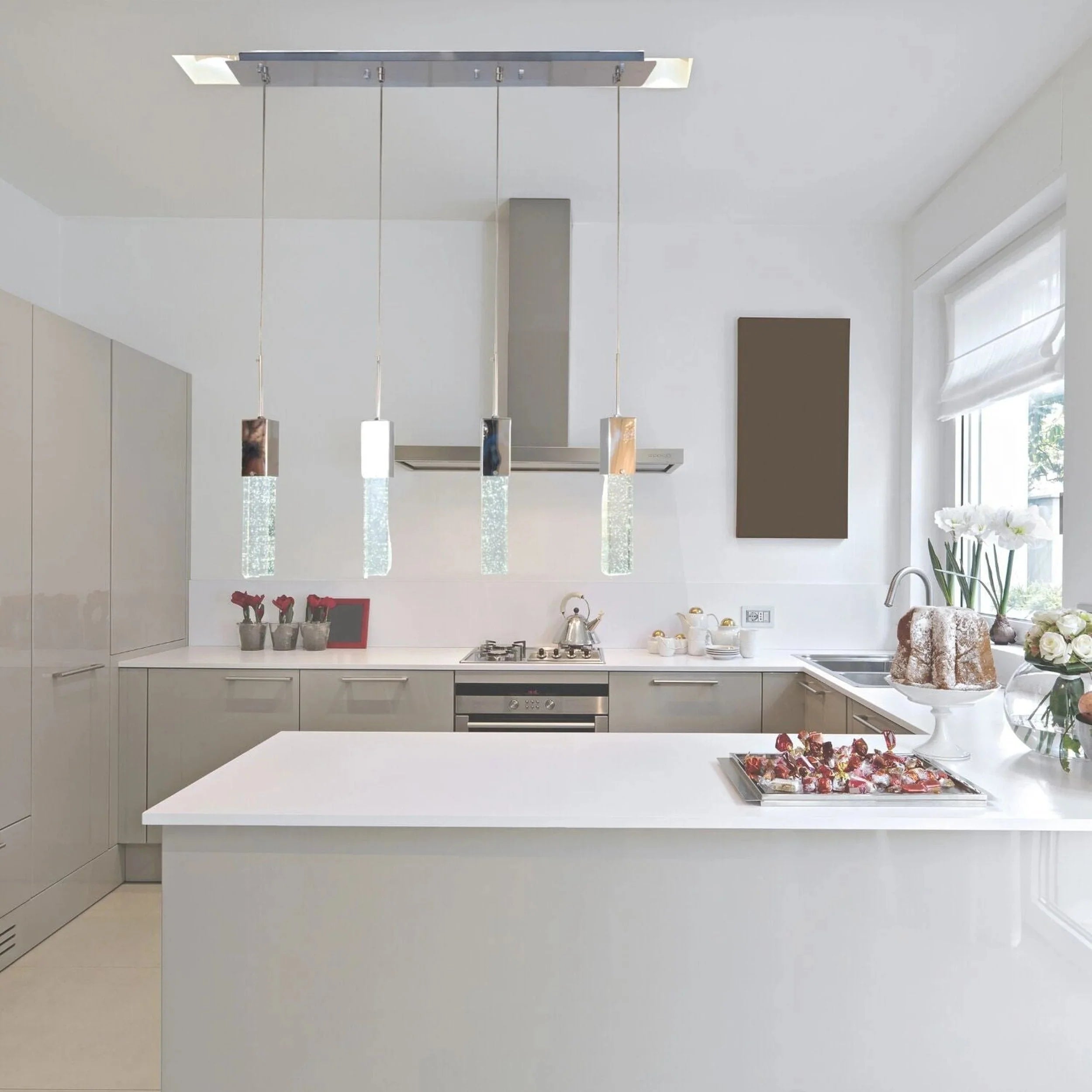 Sparkling Night Chandelier 4 Lights - Blushlighting