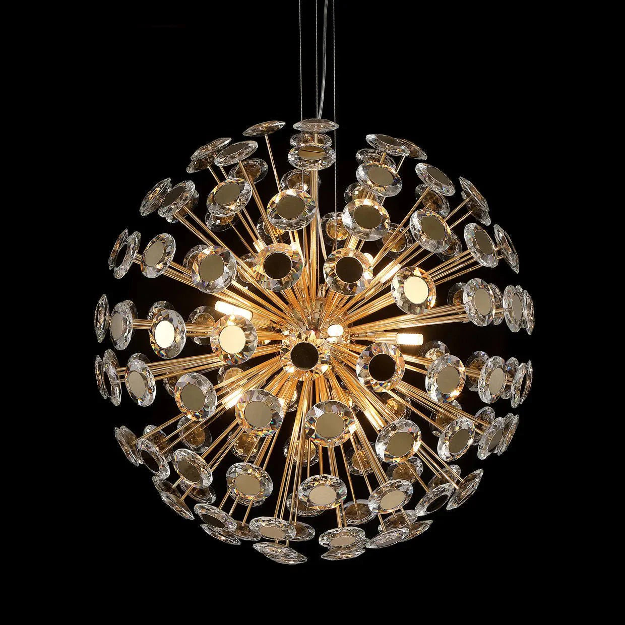 Spherical 18 - Light Crystal Chandelier - Blushlighting