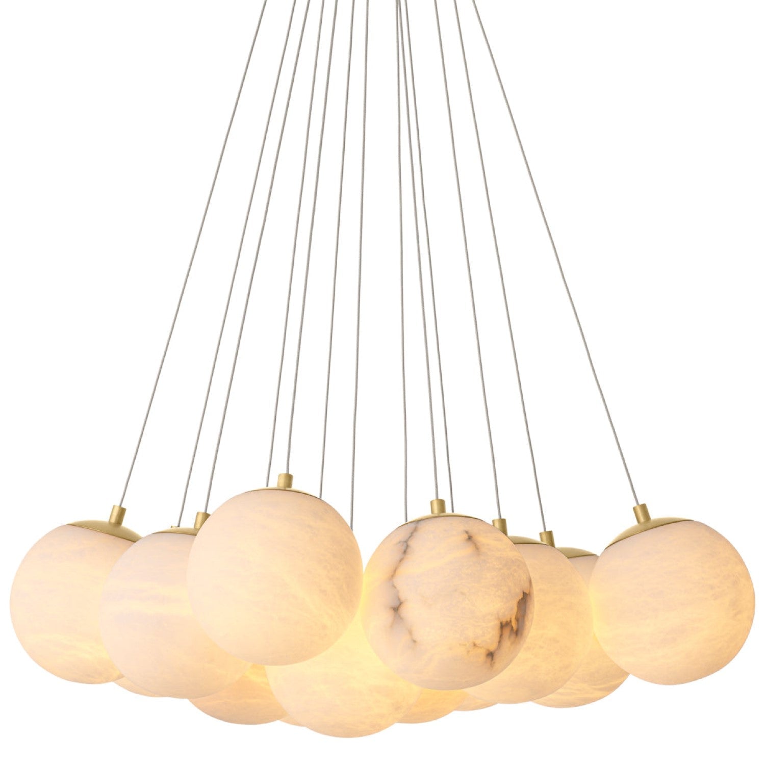 Sphinx Antique Brass Chandelier - DefaultBlushlighting