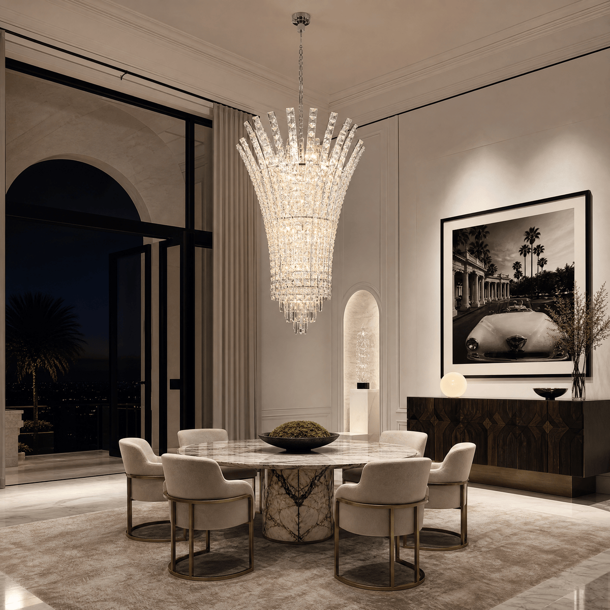 Splendore Statement Chandelier - Blushlighting