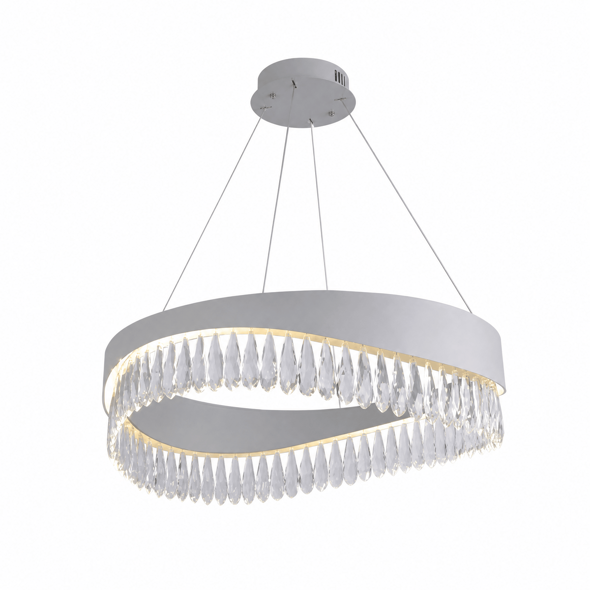 Stagno Crystal Chandelier - Blushlighting